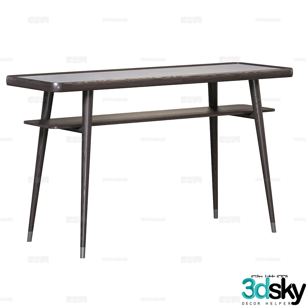 Middle Ages Plan End View Platform Storage Shelf Storage Table Long Table End View Table Side Cabinet Exhibition rack 3D Model