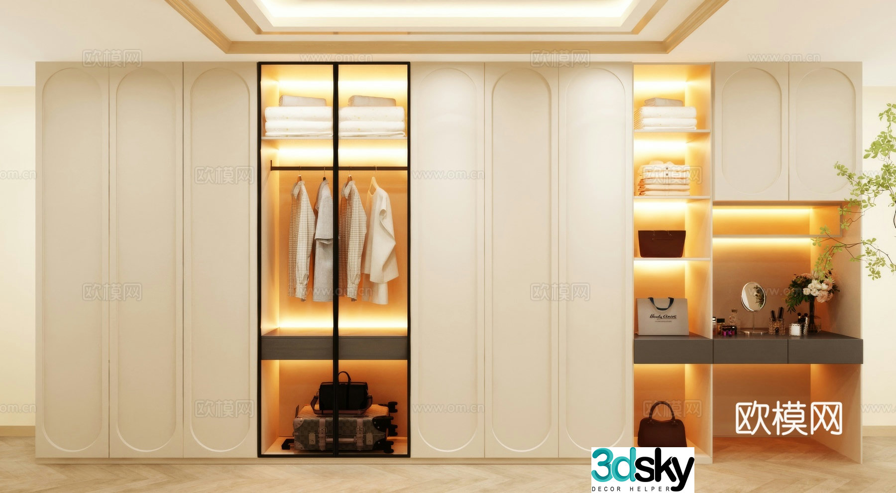 Wardrobe design Wardrobe renderings Wardrobe wardrobe design Wardrobe cabinet 3d model