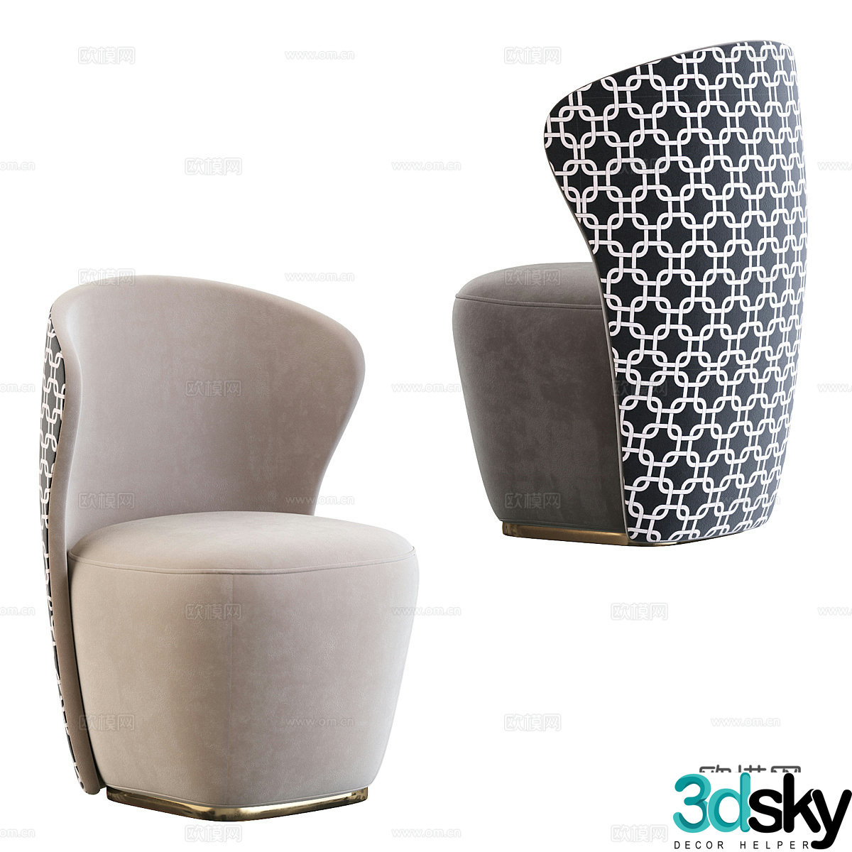 Fabric sofa stool Fabric low stool Fabric shoe changing stool Fabric dressing stool Art sofa stool Creative 3D model