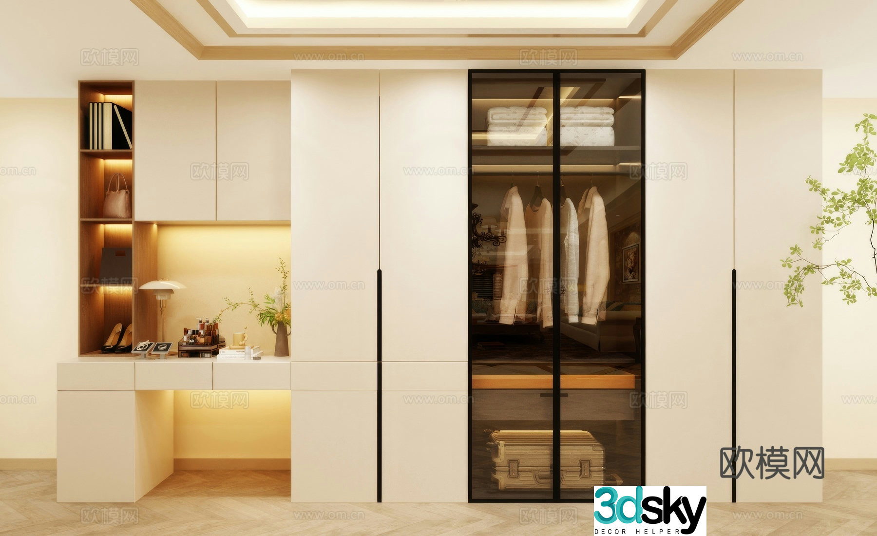 Wardrobe design Wardrobe renderings Wardrobe wardrobe design Wardrobe cabinet 3d model