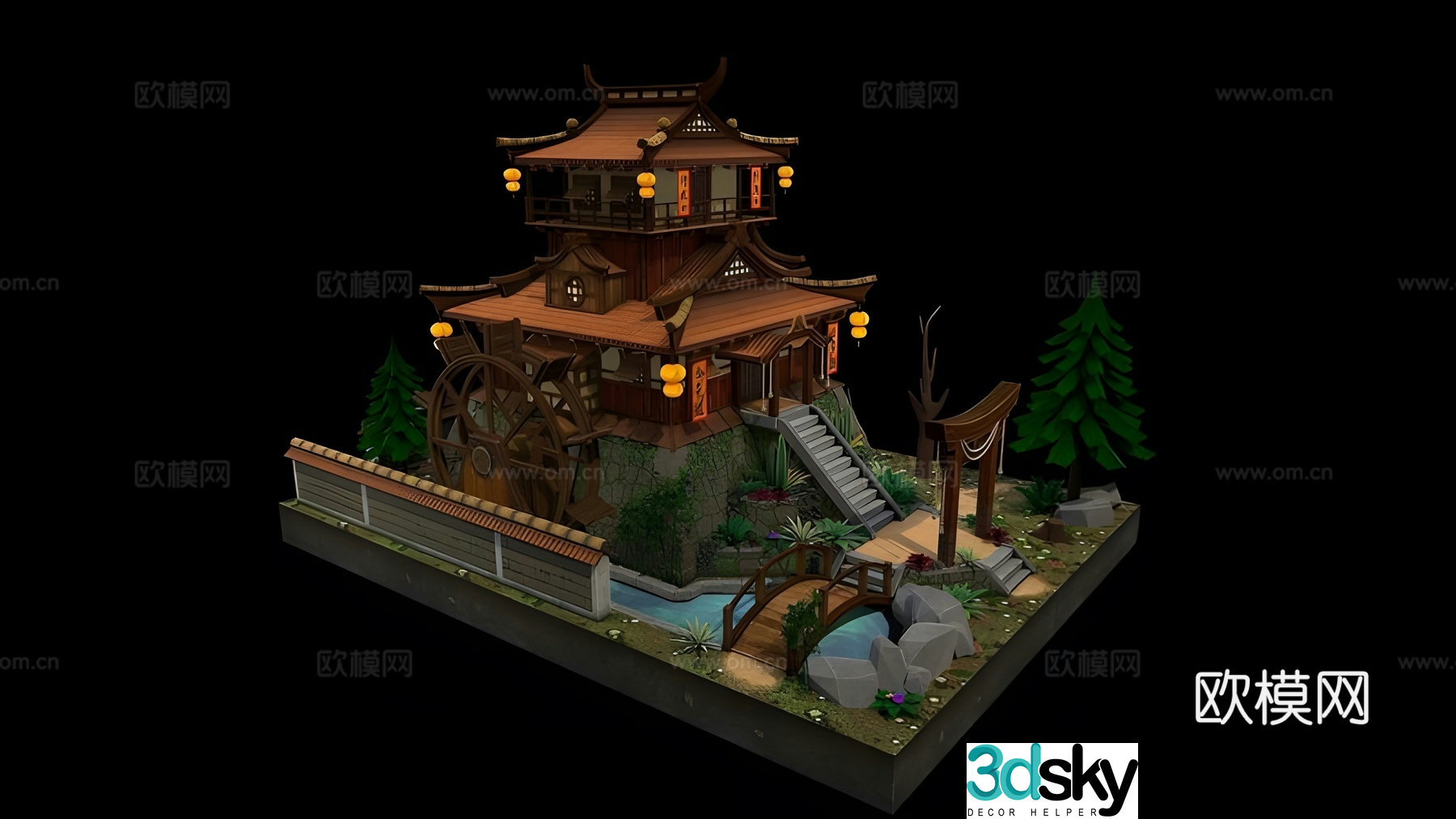 Ancient 3D model