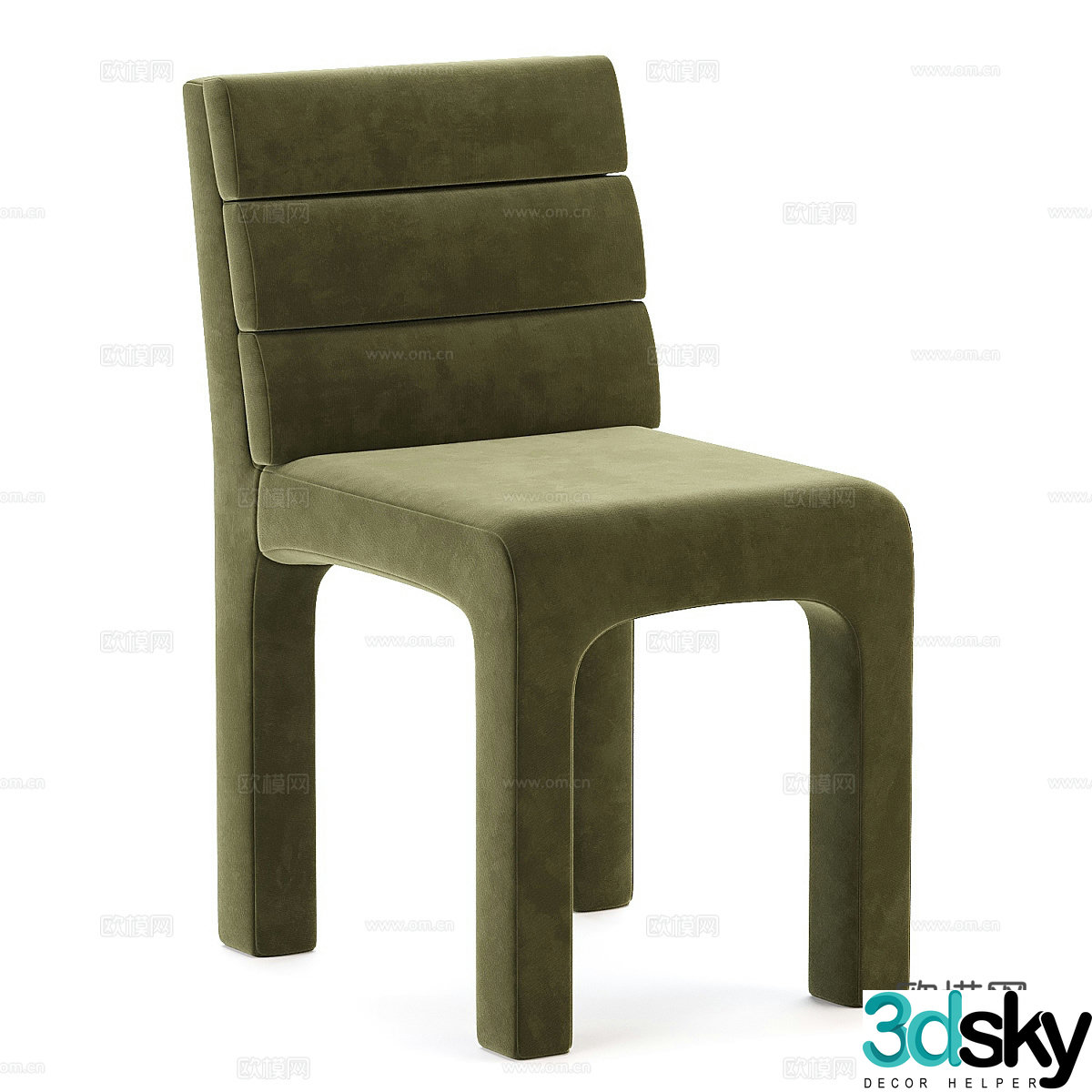 Fabric single sofa Fabric single chair Fabric book chair Fabric leisure chair Children’s book chair Children’s 3D model