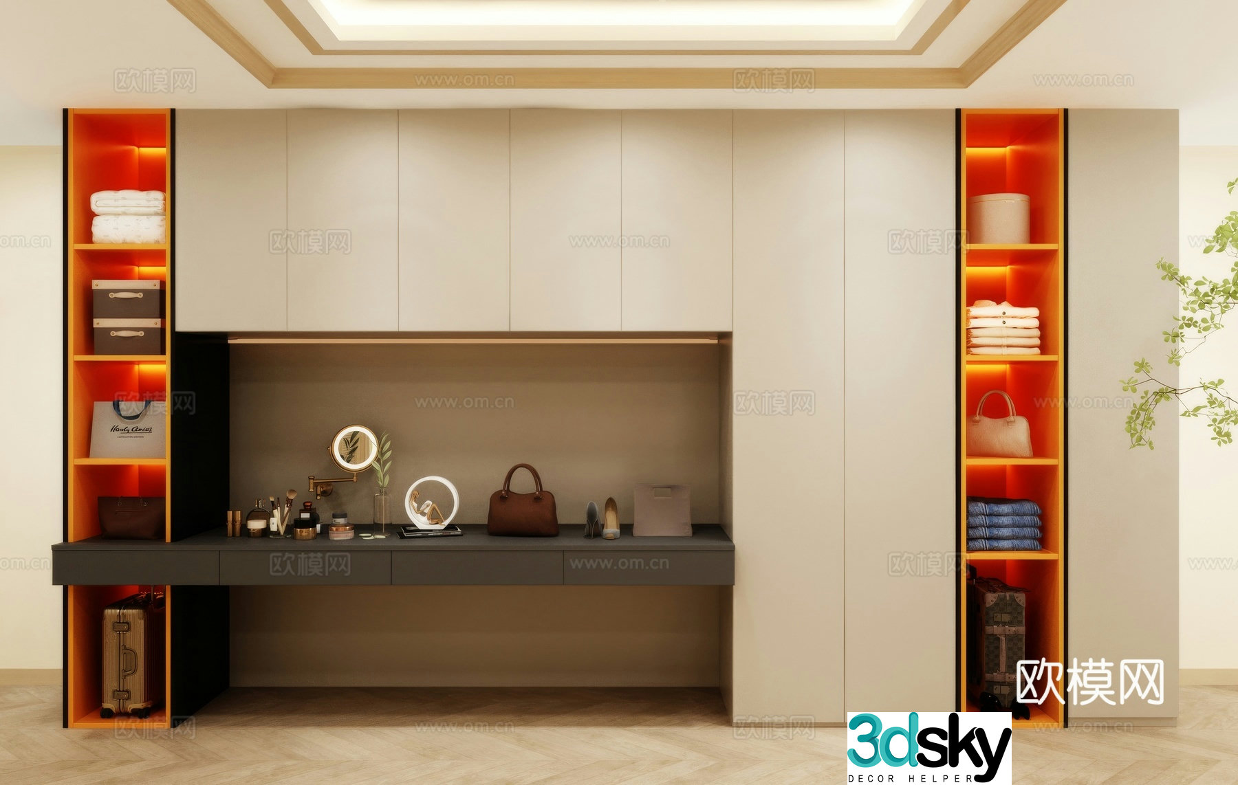 Wardrobe design Wardrobe renderings Wardrobe wardrobe design Wardrobe cabinet 3d model