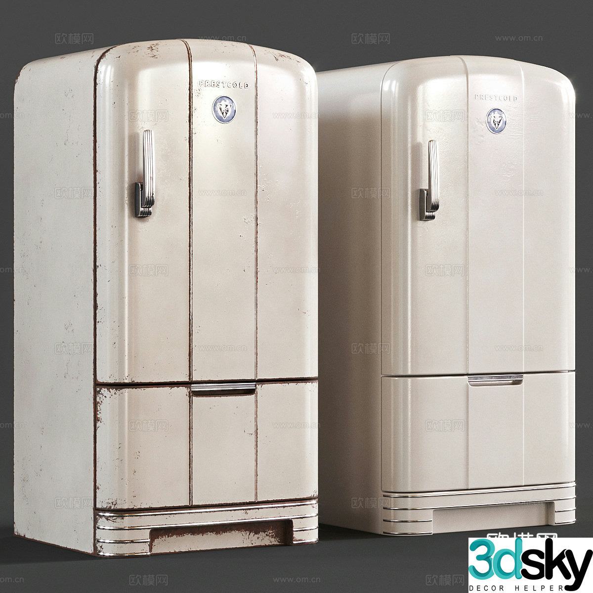 Refrigerator 3d model