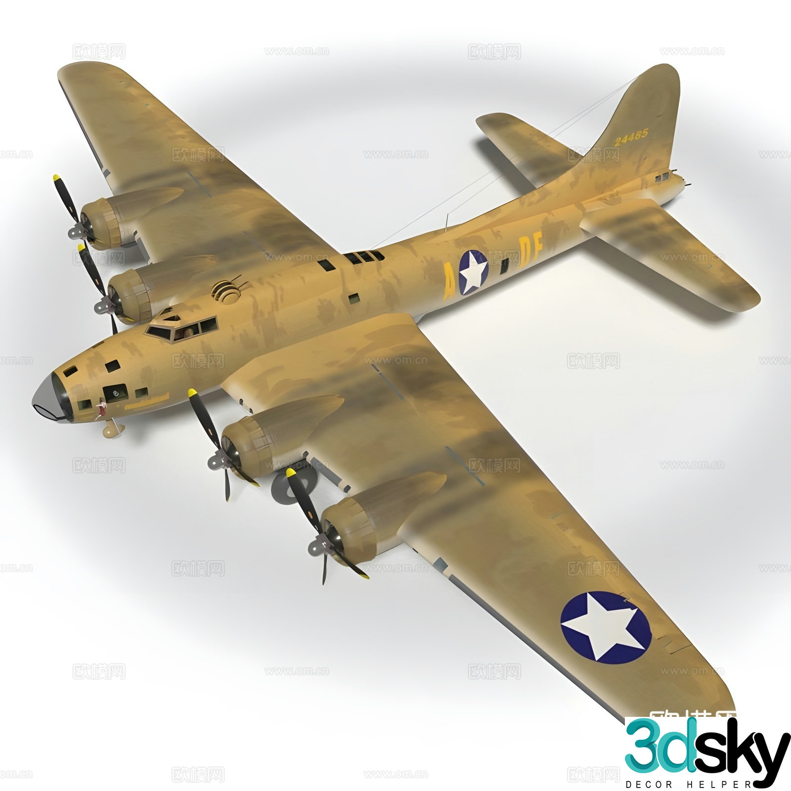 Fighter 3D Model