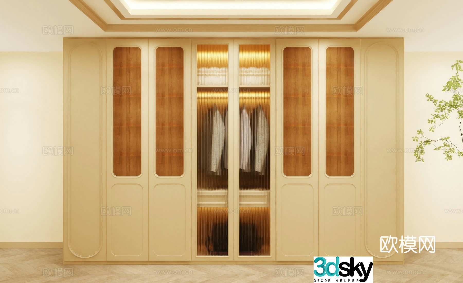 Wardrobe design Wardrobe renderings Wardrobe wardrobe design Wardrobe cabinet 3d model