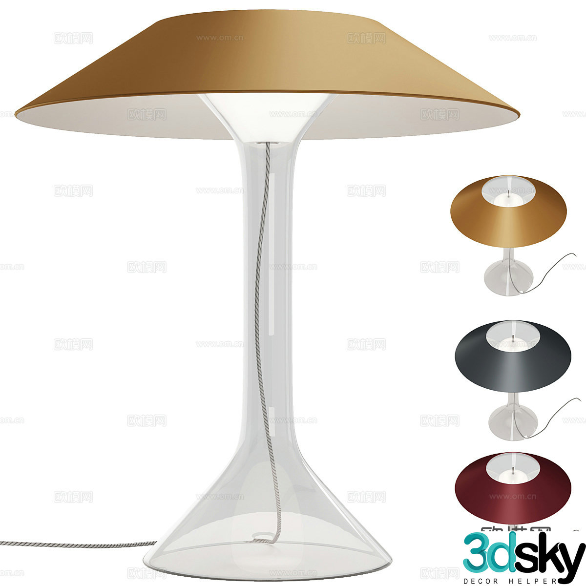 Table lamp combination bedside desk lamp decorative desk lamp art desk lamp creative desk lamp children’s room desk lamp 3D model