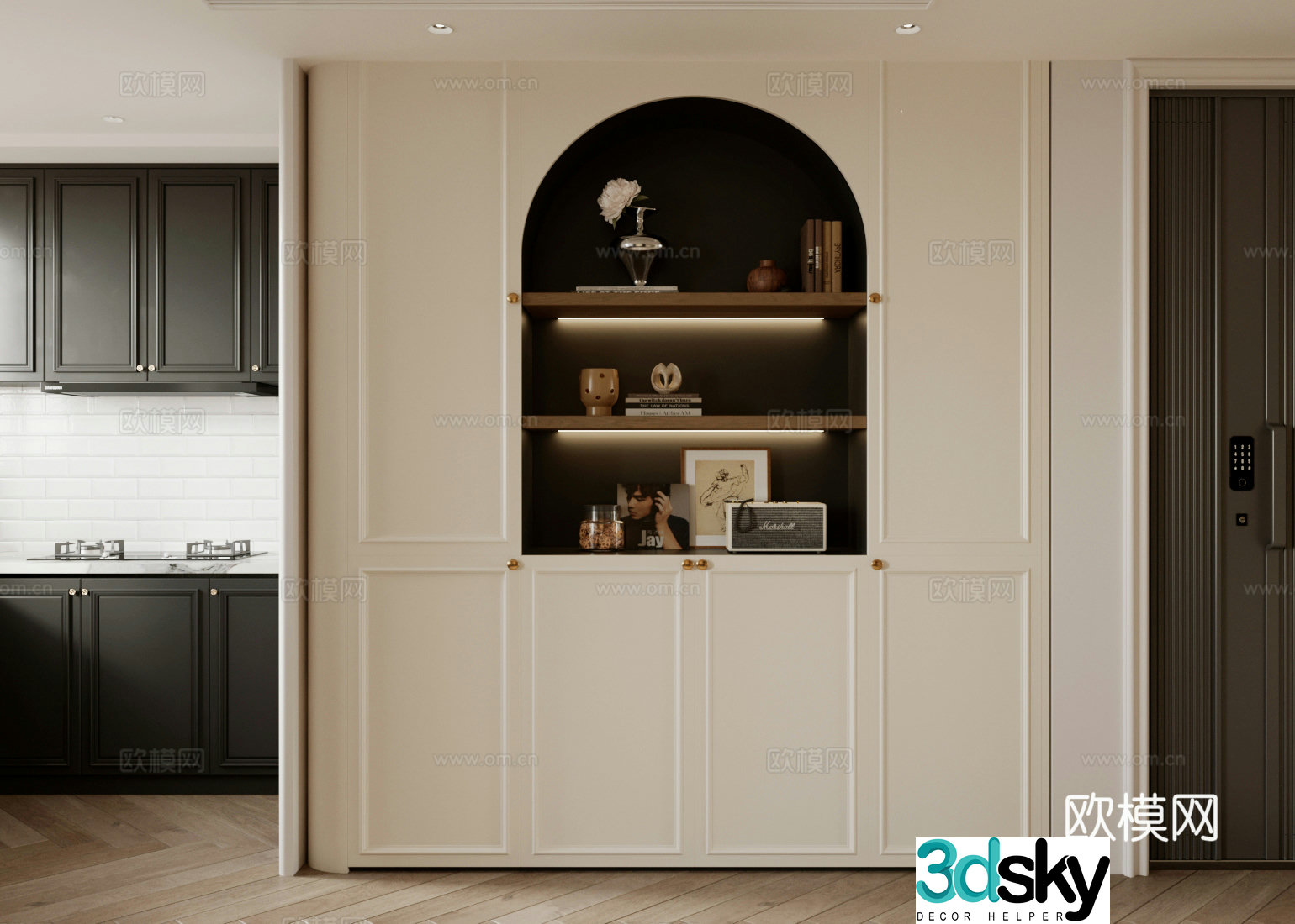 French medieval storage cabinet French retro style decoration cabinet medieval storage cabinet retro style storage cabinet 3d model