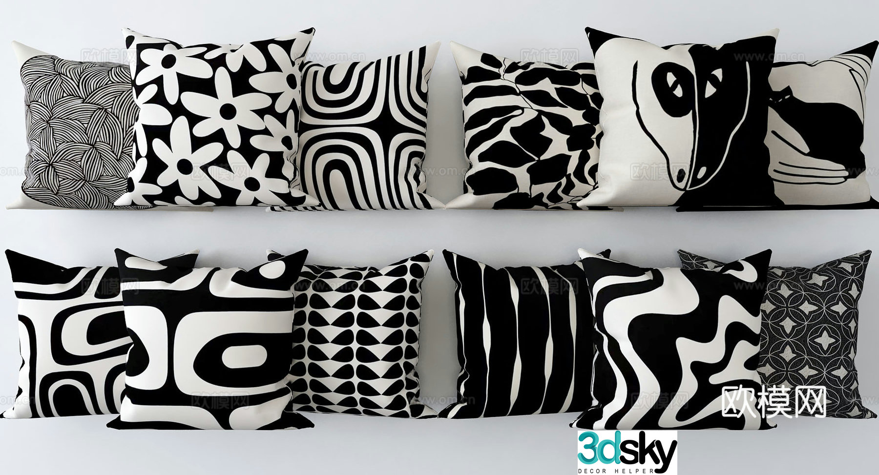 3D model of pillow