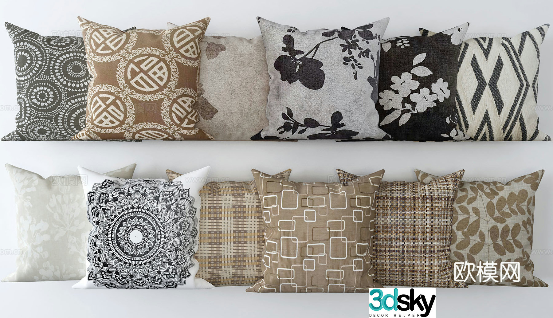 3D model of pillow