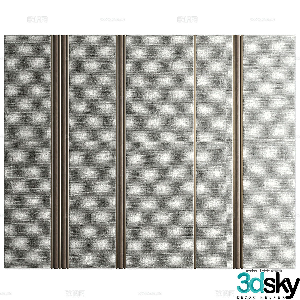 Background wall Grille background wall Living room background wall Sofa background wall Bedroom background wall Restaurant 3d model