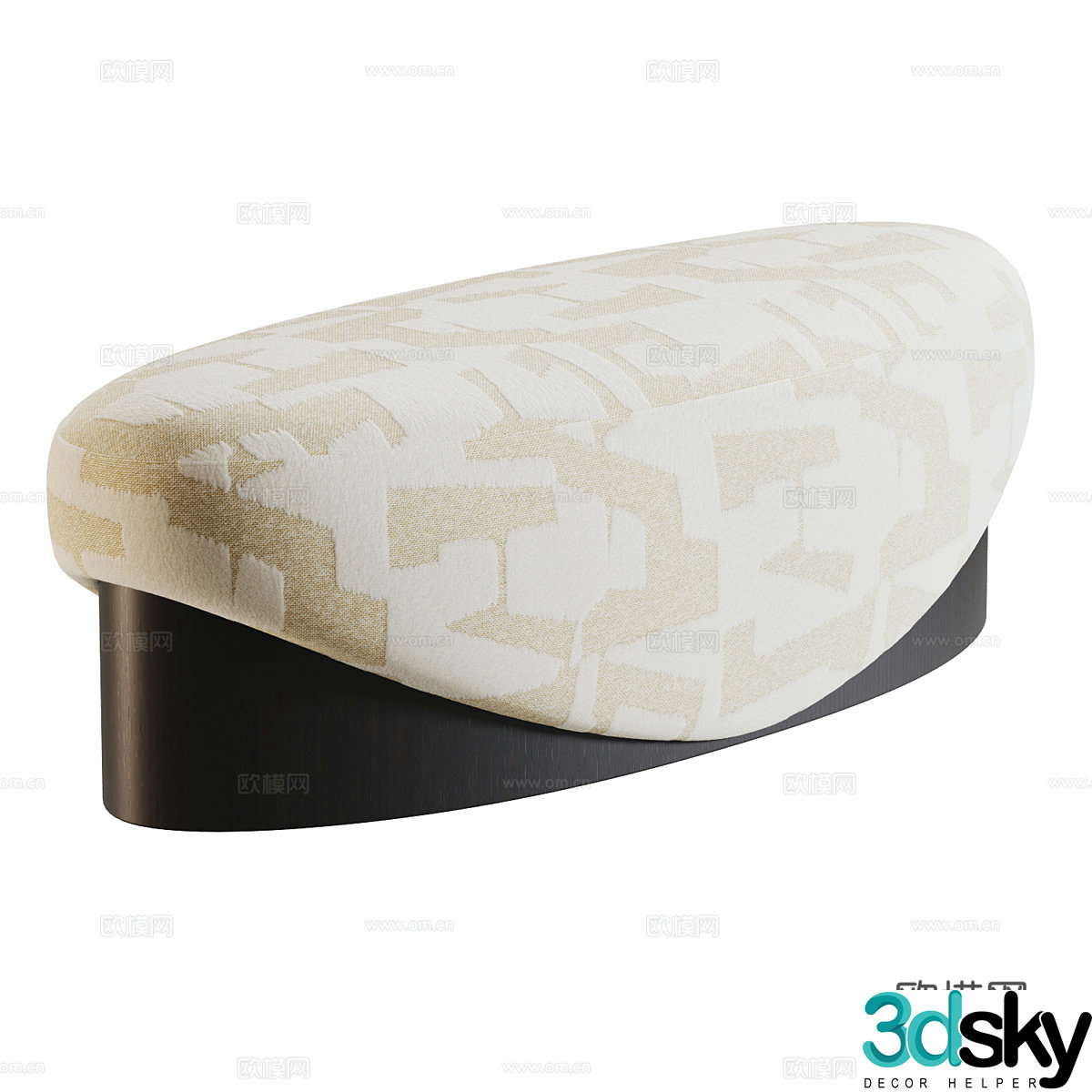 Raymond bench 3d model