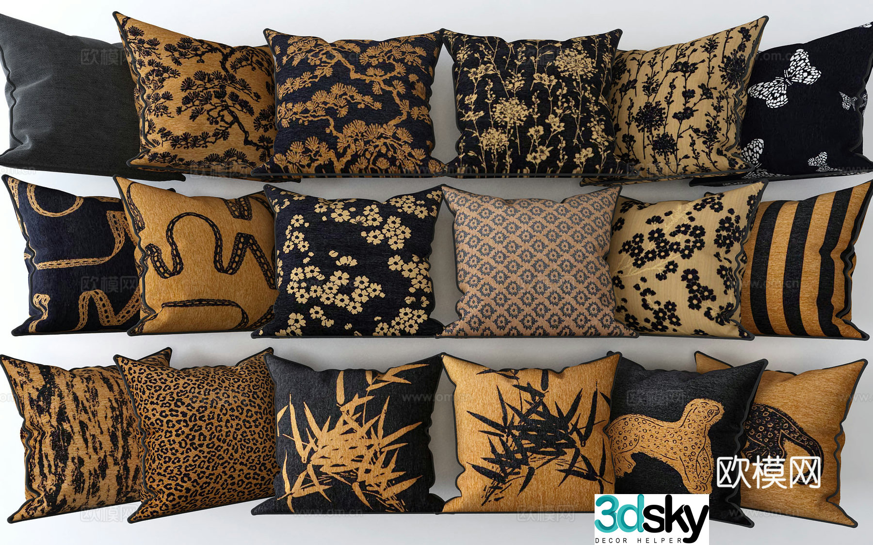 3D model of pillow