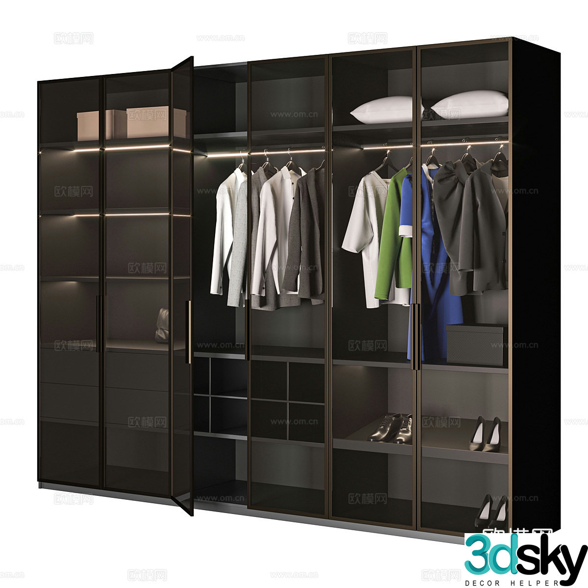 Wardrobe 3d model