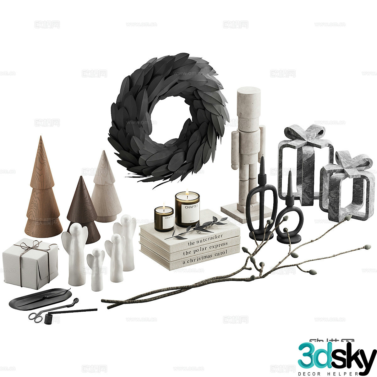 Simple ornaments Decorative ornaments Sideboard ornaments Coffee table ornaments Dining table ornaments TV cabinet 3D model