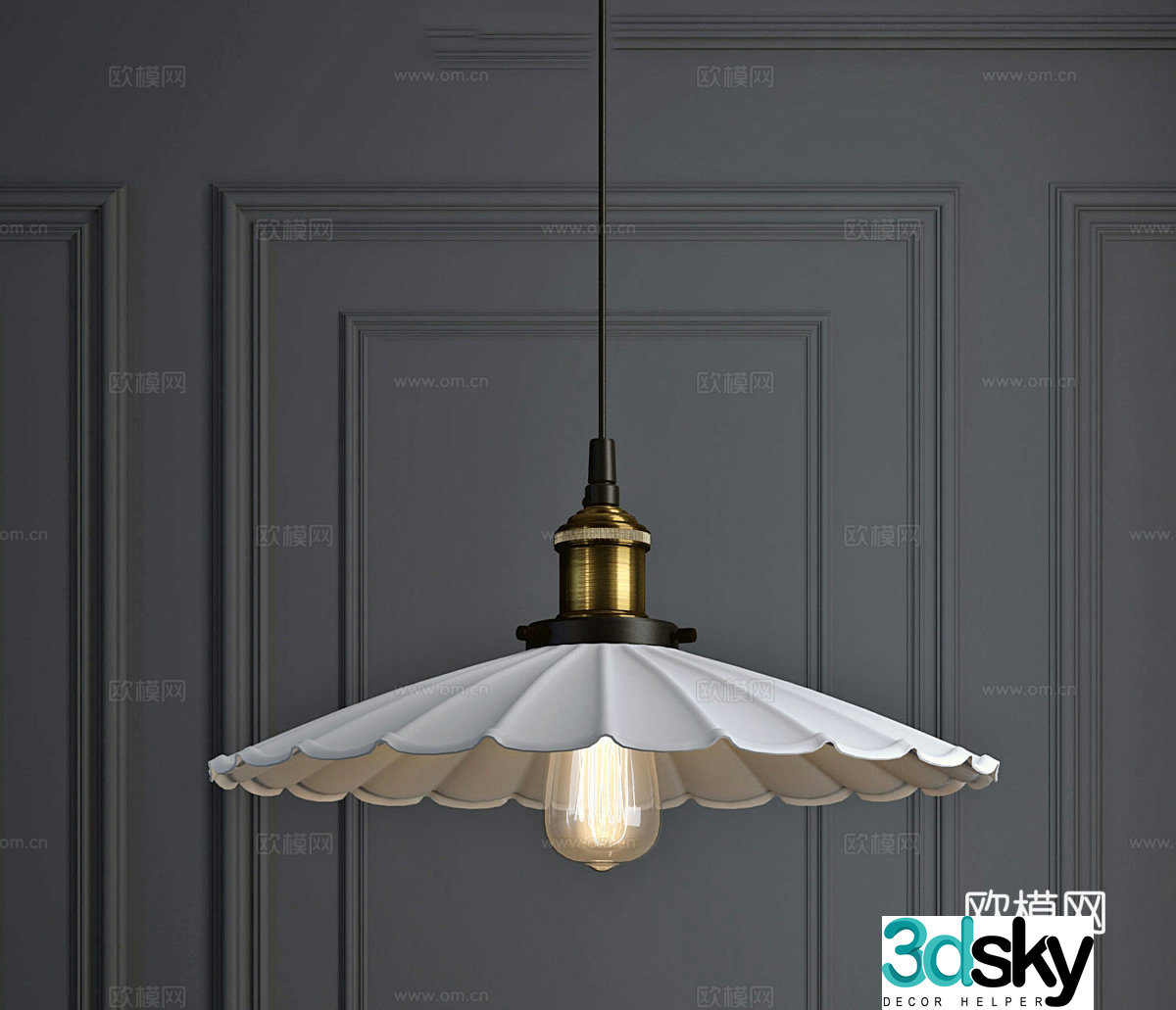 Decorative chandelier Bedside chandelier Bar chandelier Restaurant chandelier Background wall chandelier Art chandelier 3d model