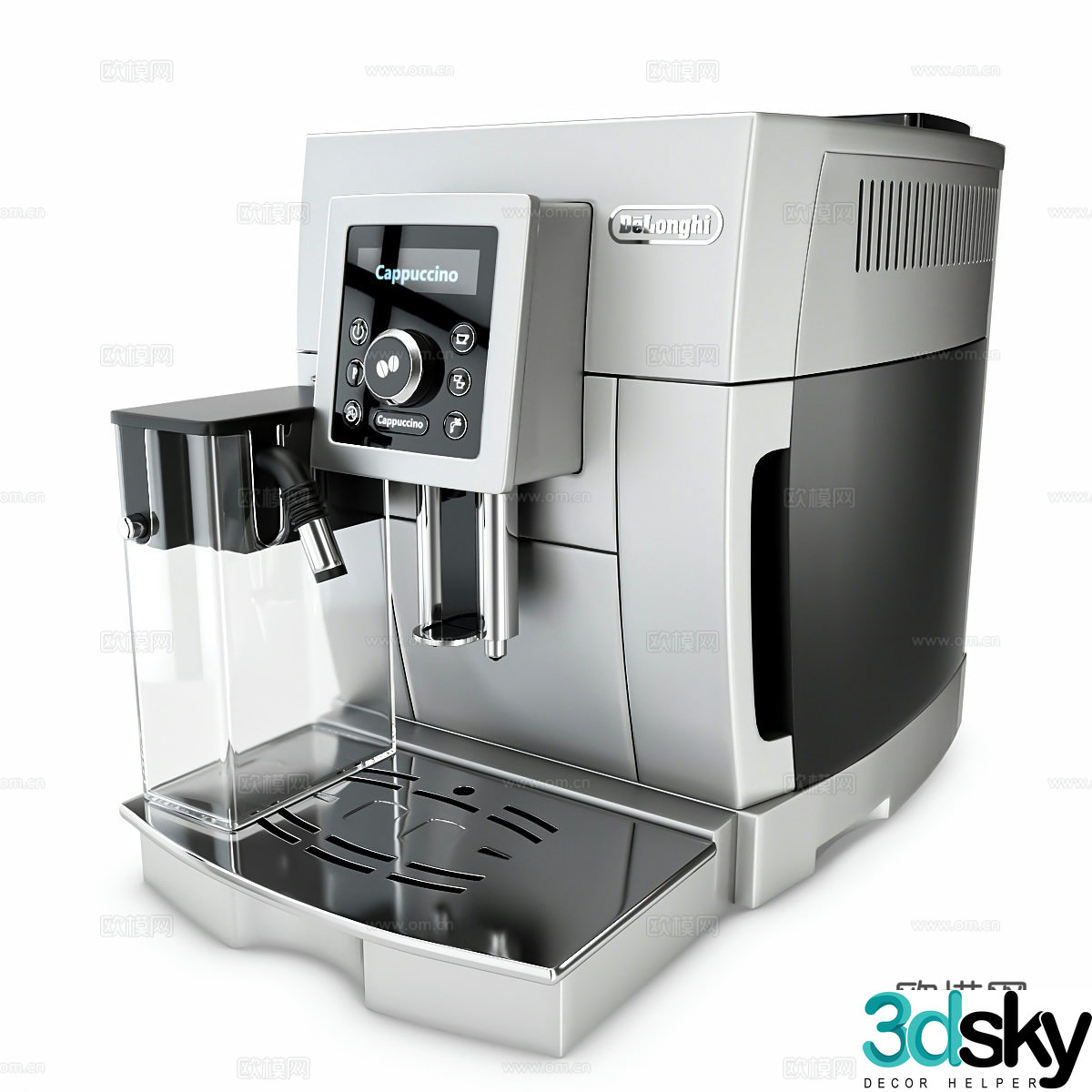 Coffee machine beverage machine kitchen appliances small household appliances 3D model
