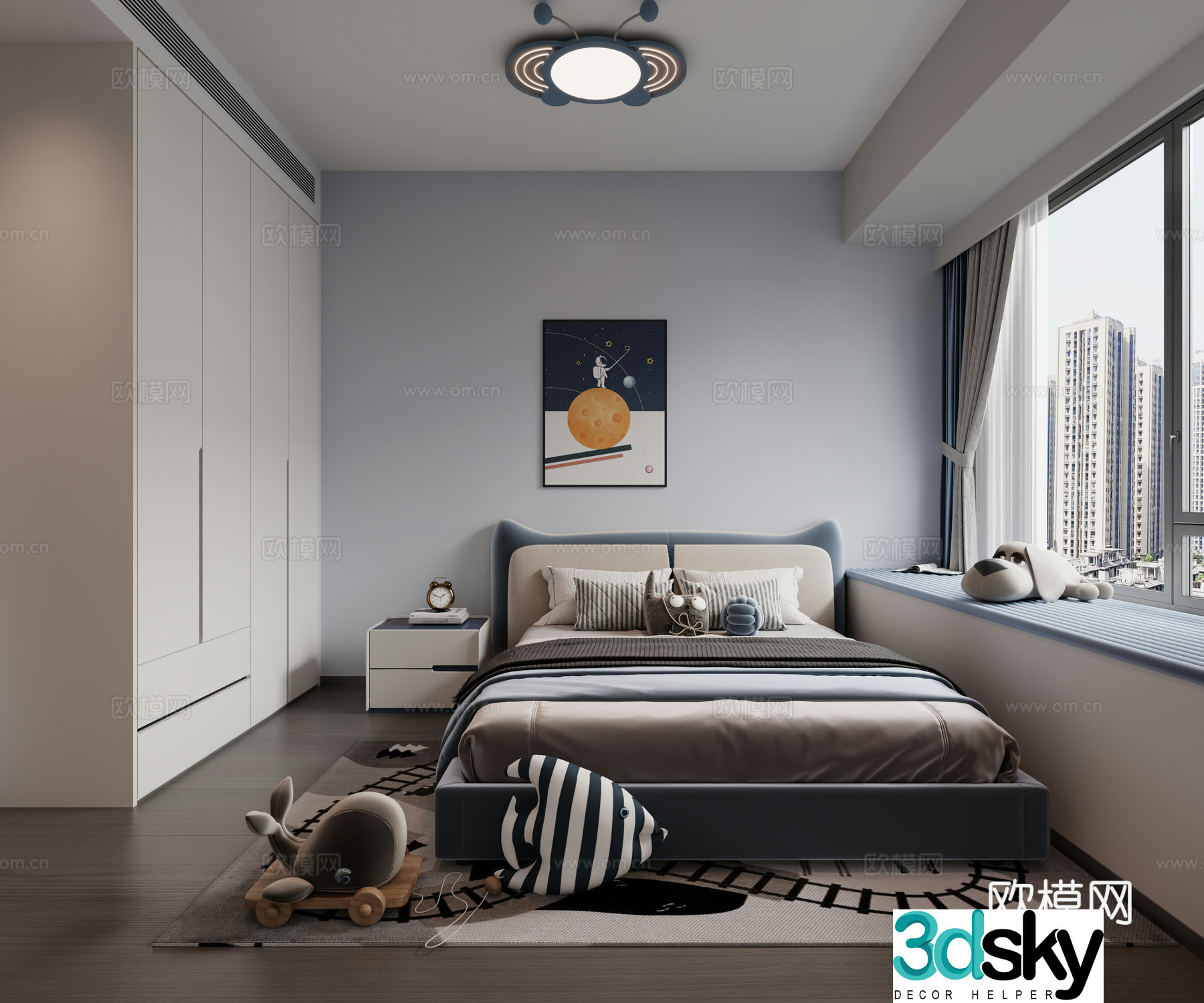 Children’s room 3d model