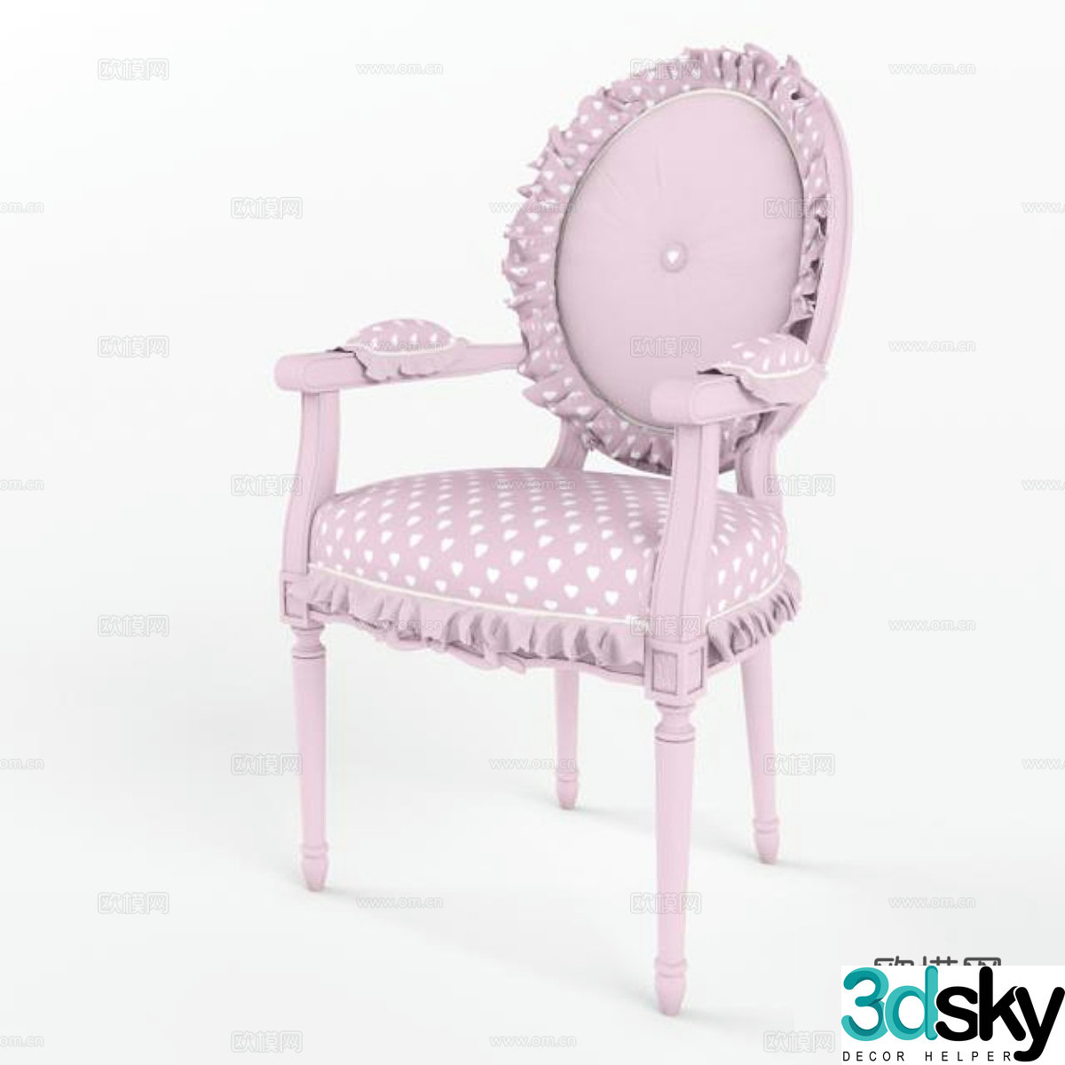 Harley chair 3d model
