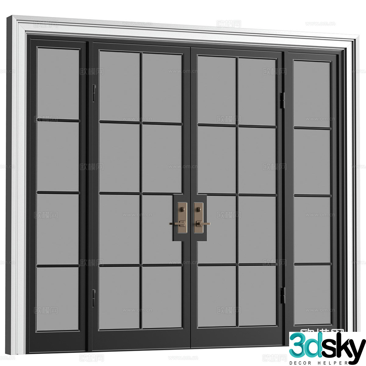 Sliding door 3D model
