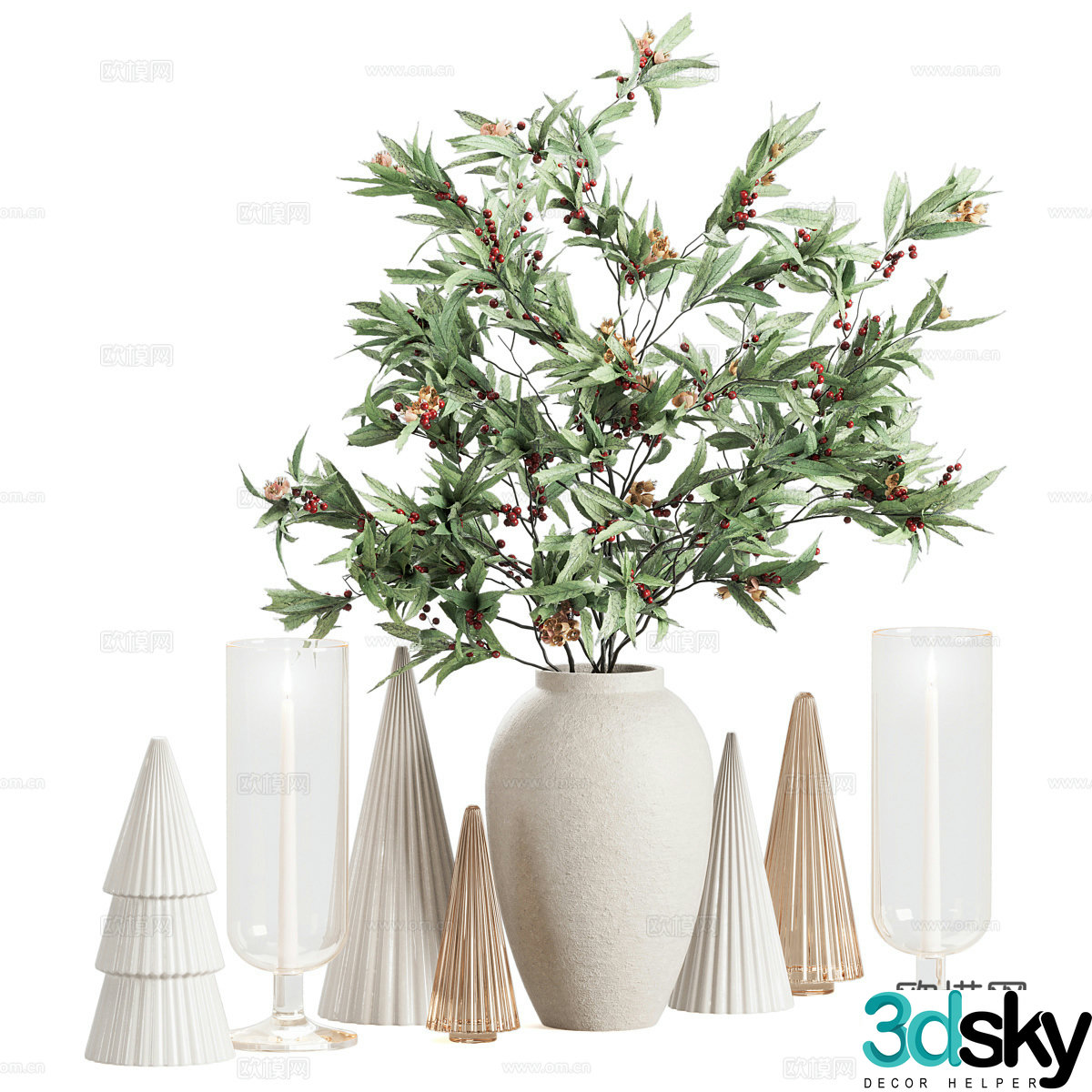 Decorative ornaments Ornaments Dining table ornaments TV cabinet ornaments Side cabinet ornaments Porch ornaments 3D model