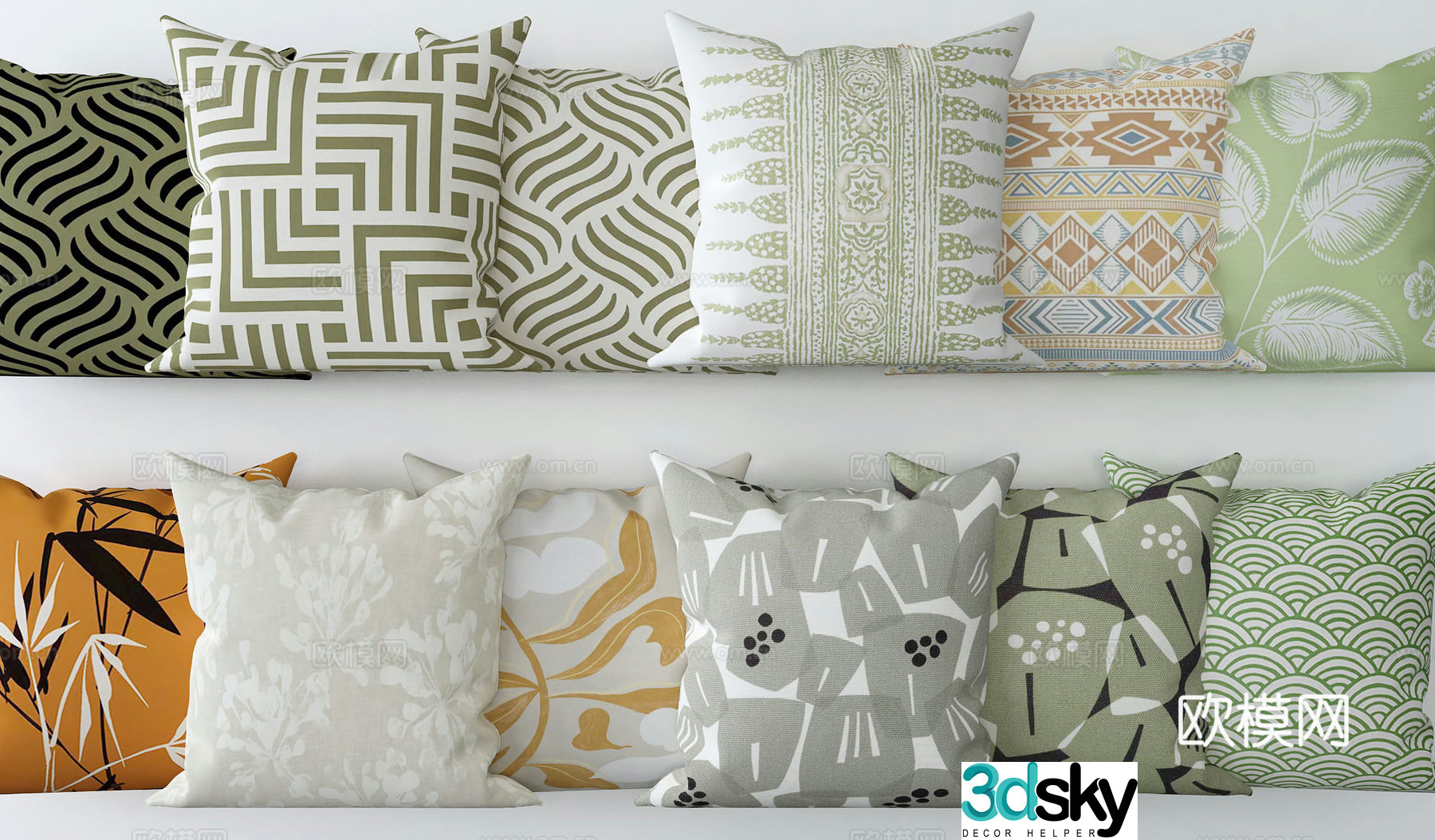 3D model of pillow