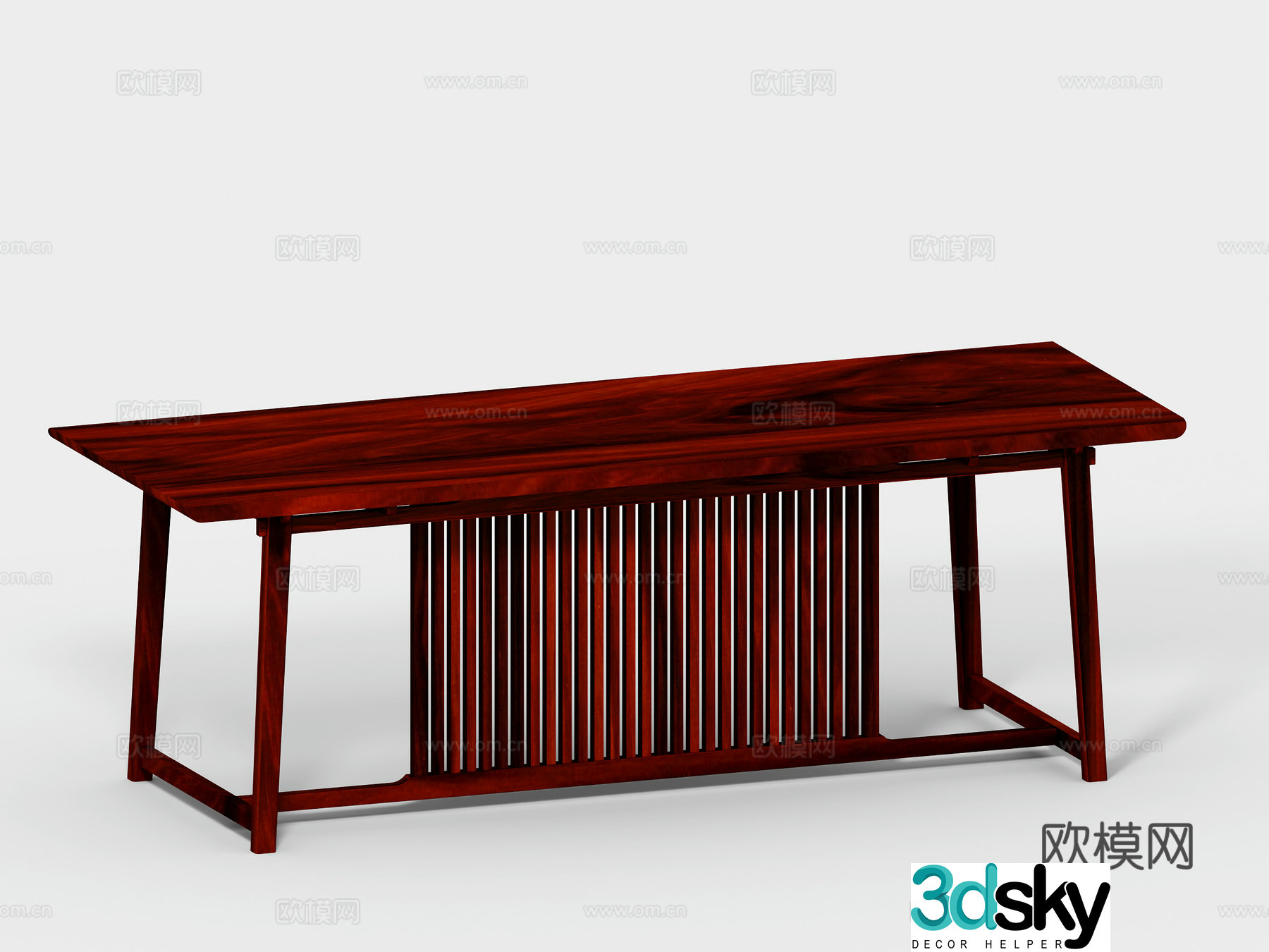 Chinese desk 3D model