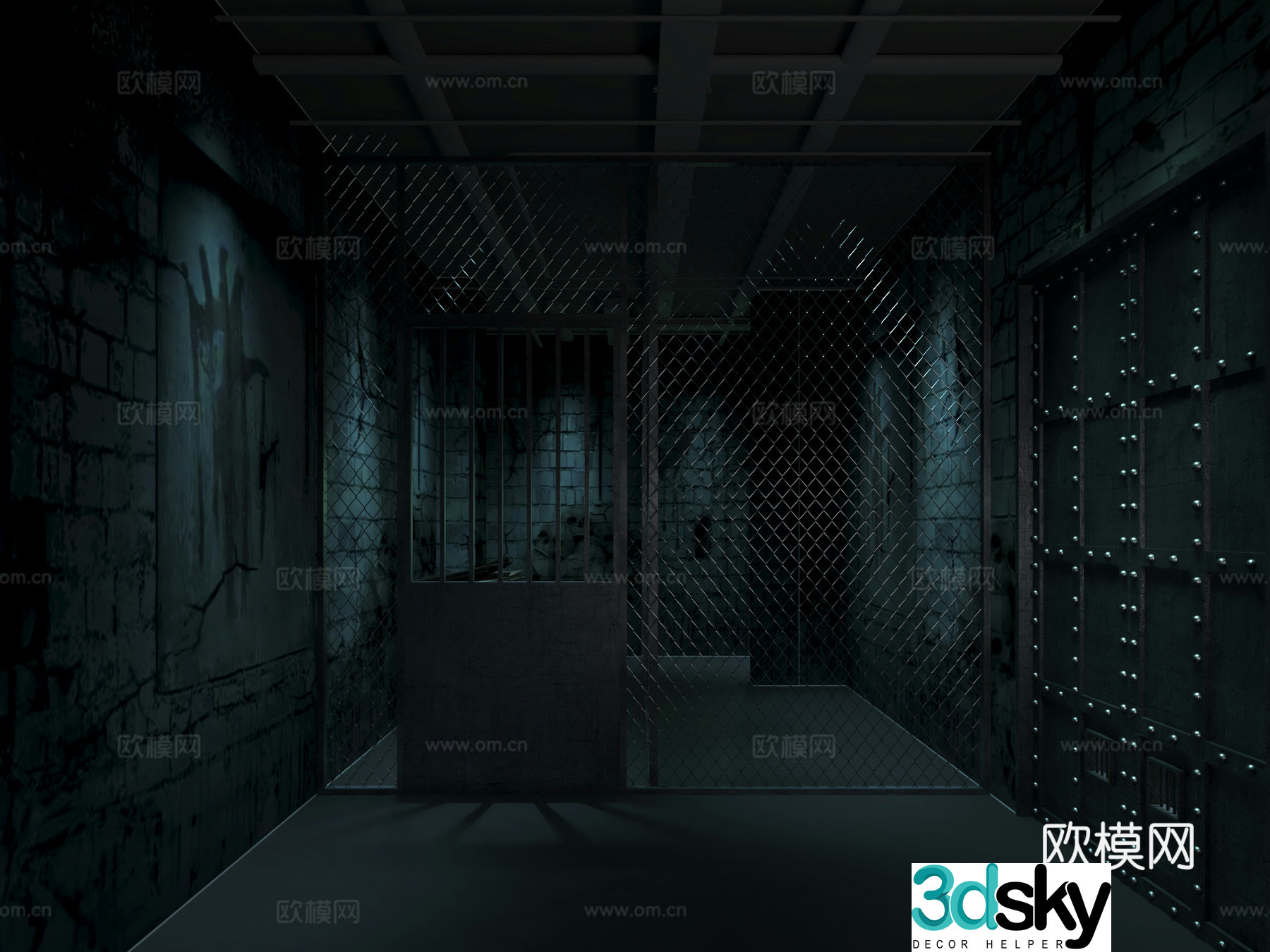 Script Kill Script Kill Private Room Haunted House 3D Model