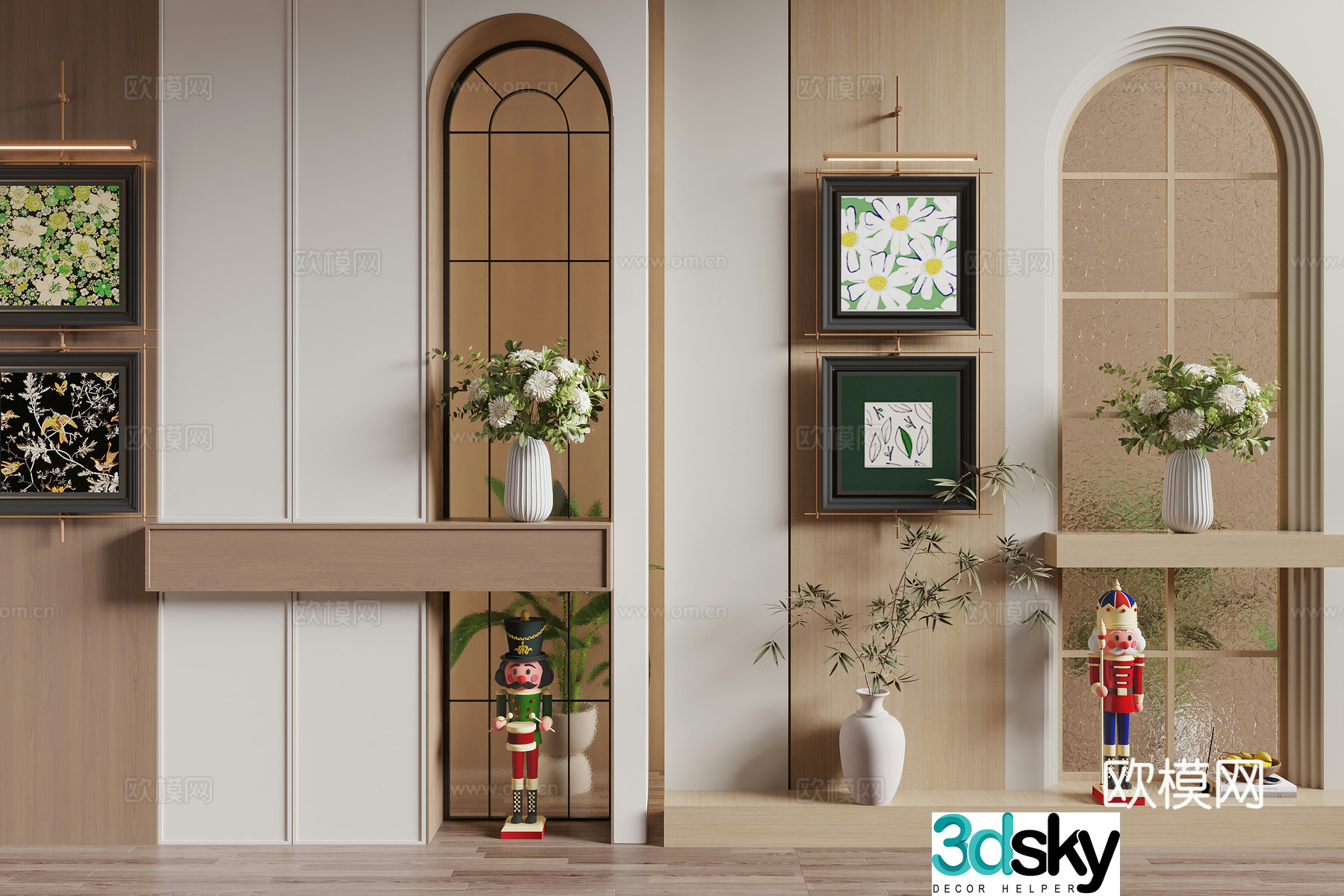 French partition 3D model