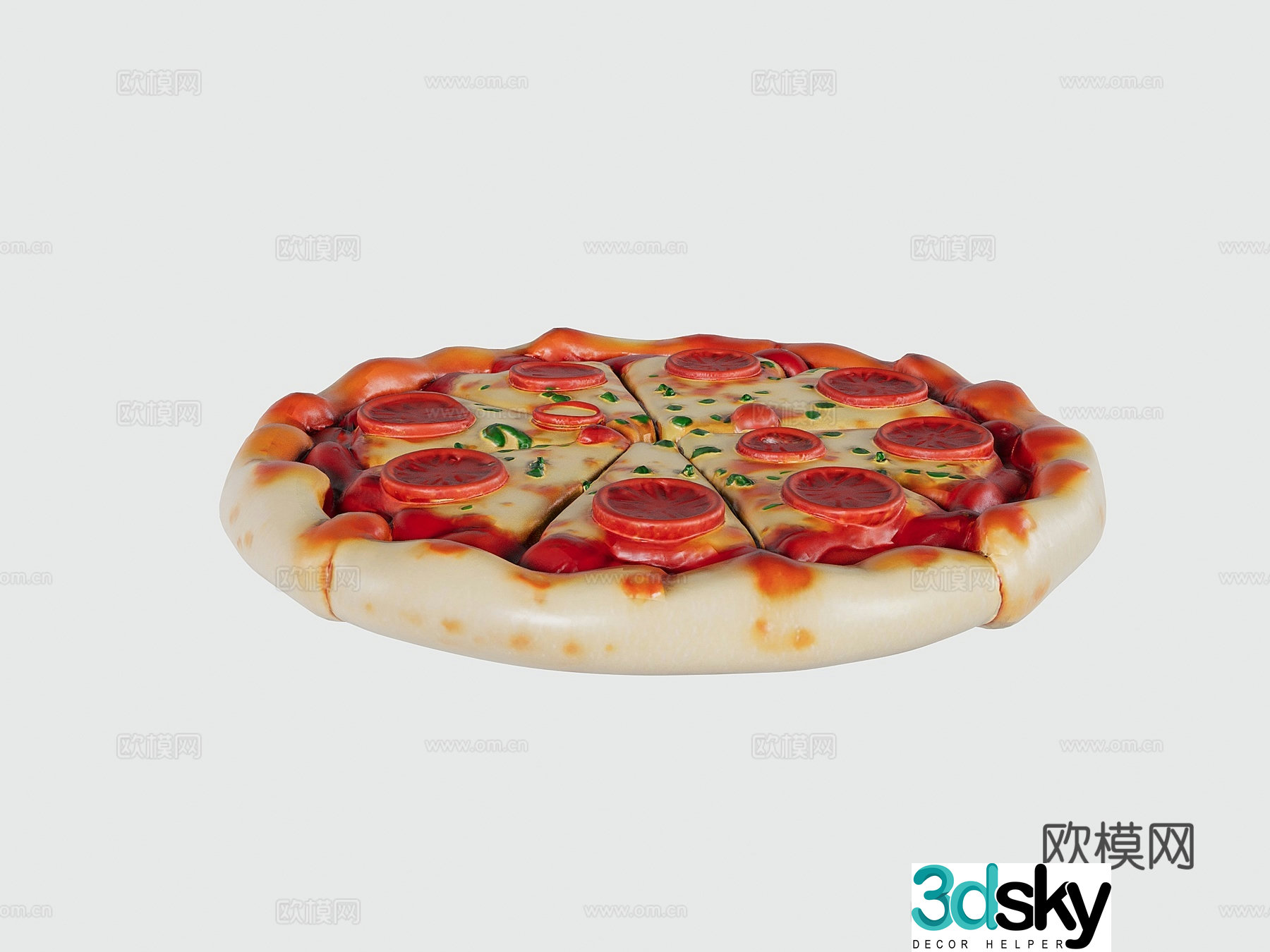 Pizza 3d model