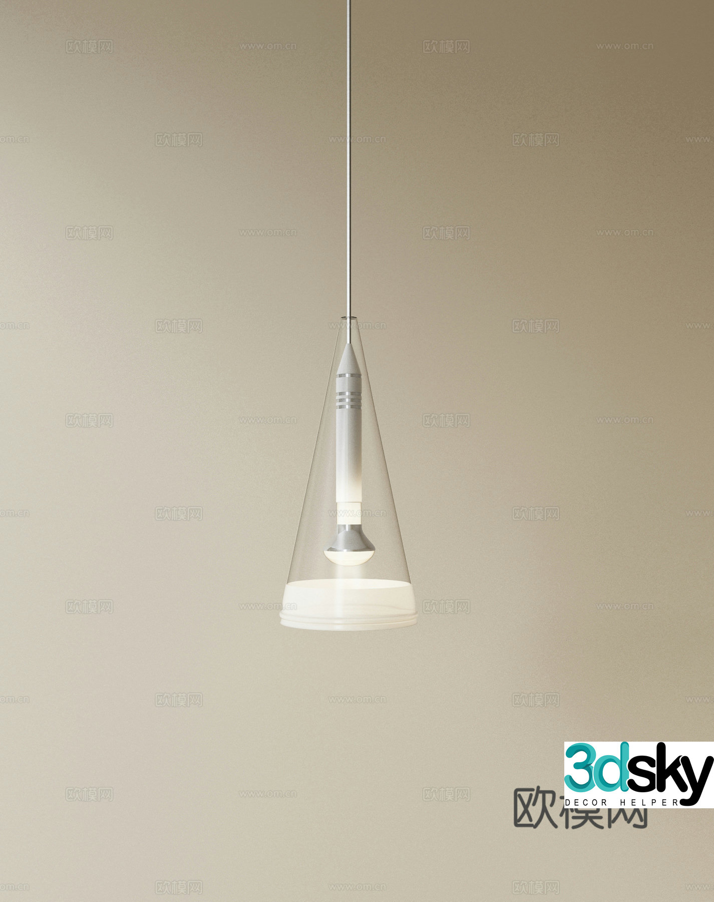 Modern restaurant chandeliers bar chandeliers bedside chandeliers acrylic chandeliers art chandeliers 3D model