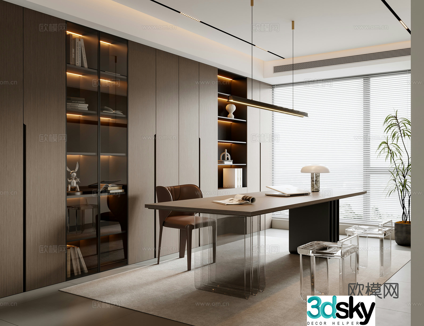 Italian study 3D model