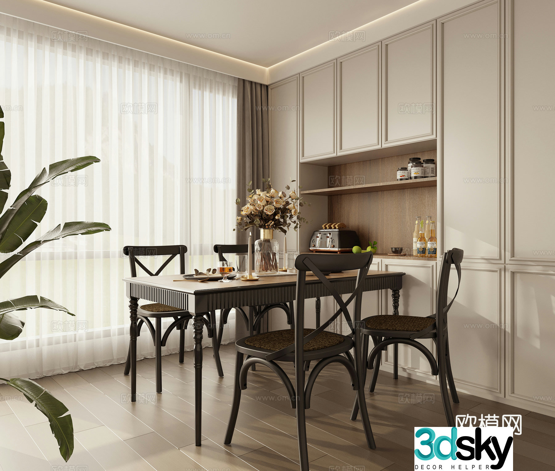 Restaurant 3d model