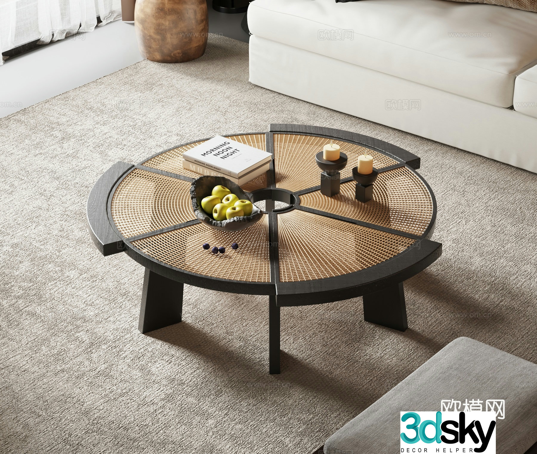 Wasabi coffee table 3D model