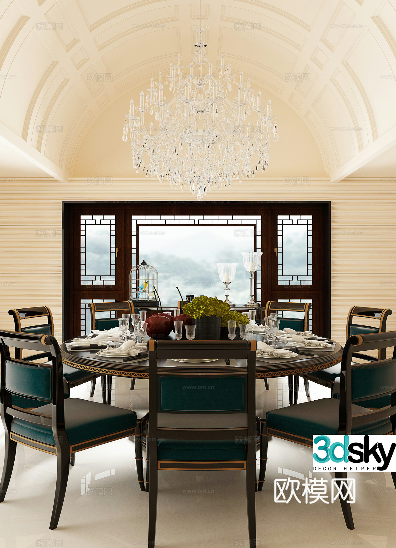 Restaurant 3d model