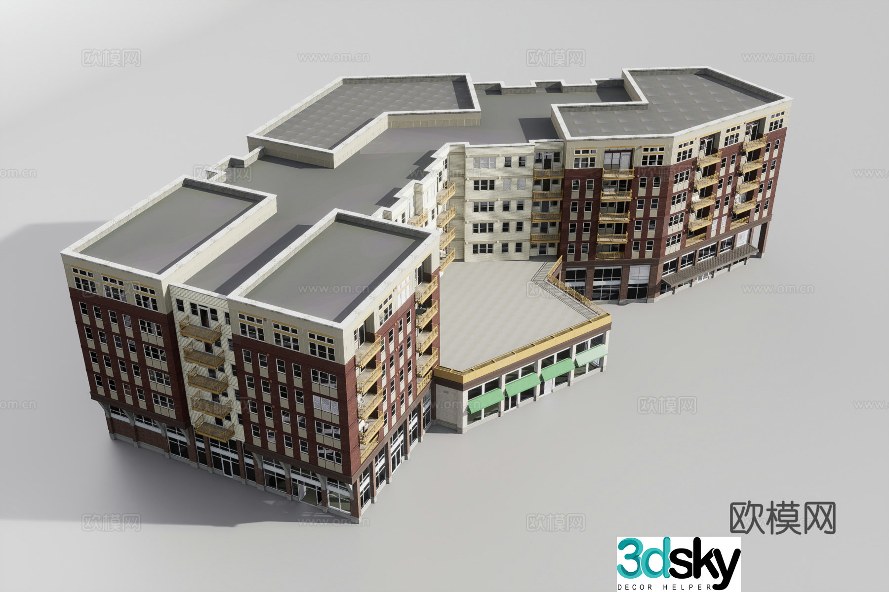 Office building 3d model
