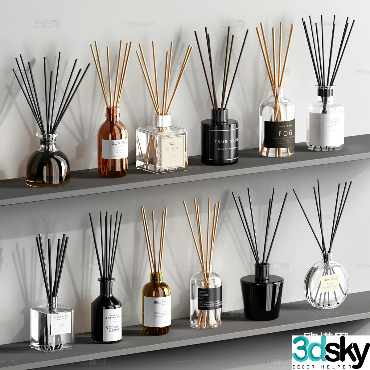 Aromatherapy 3d model