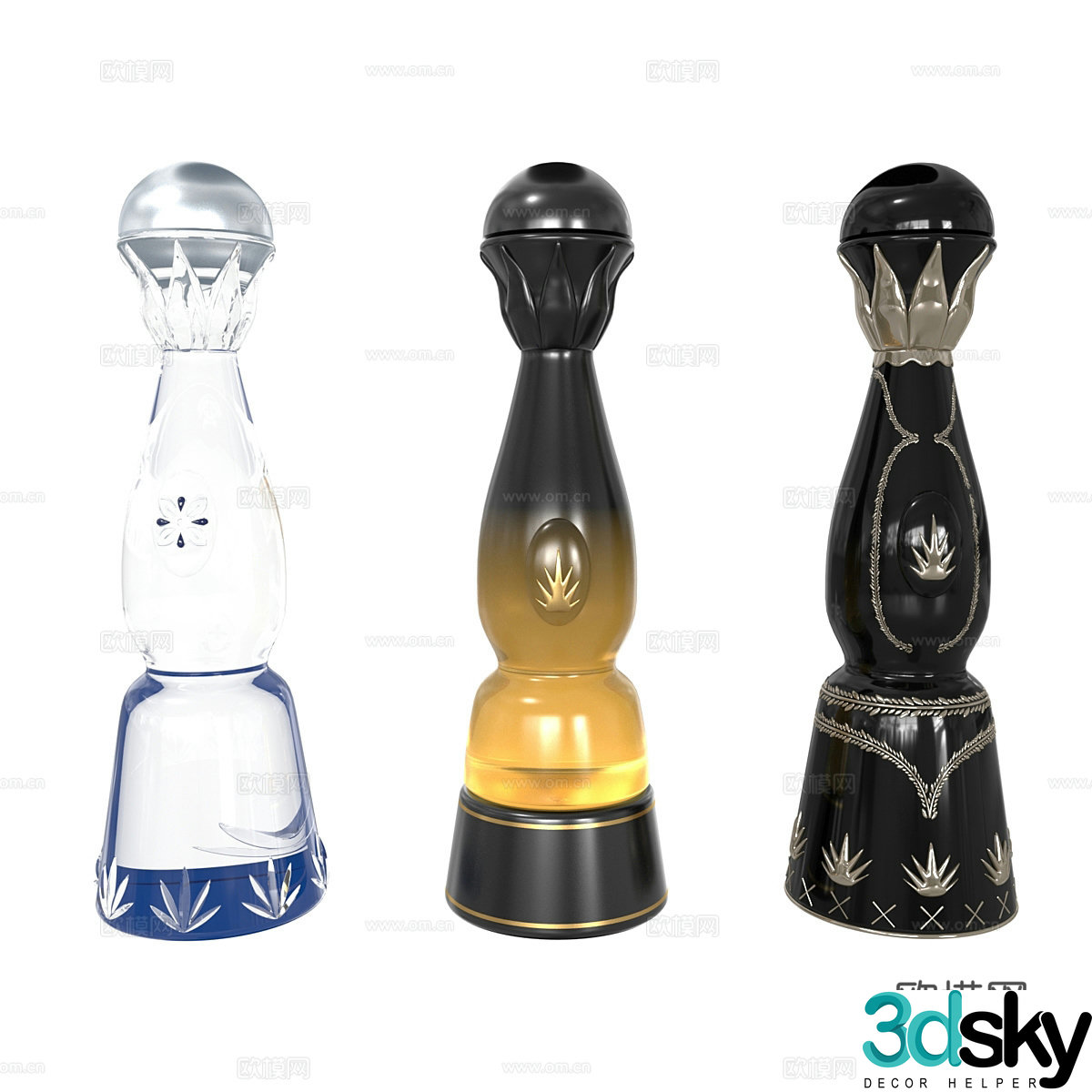 Tequila 3d model