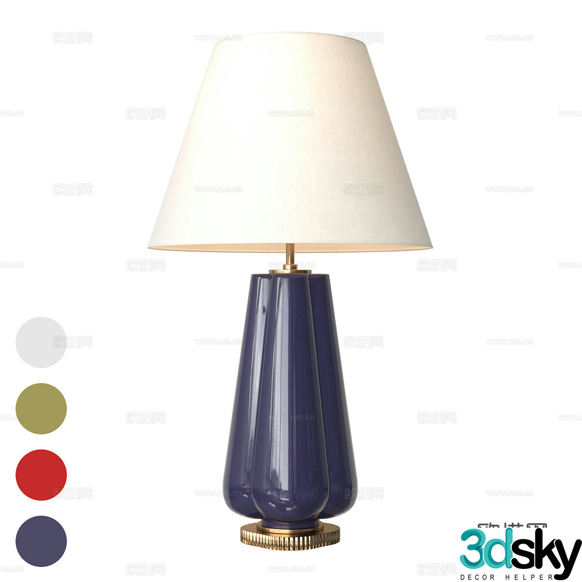 ALEXA HAMPTON Penelope Table lamp 3D model
