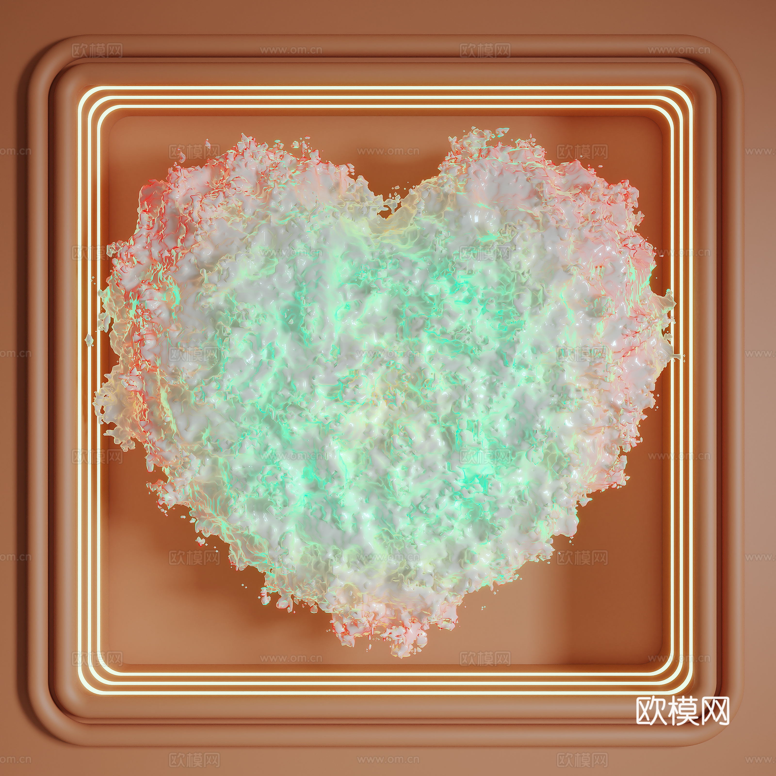 Art installation 3d model