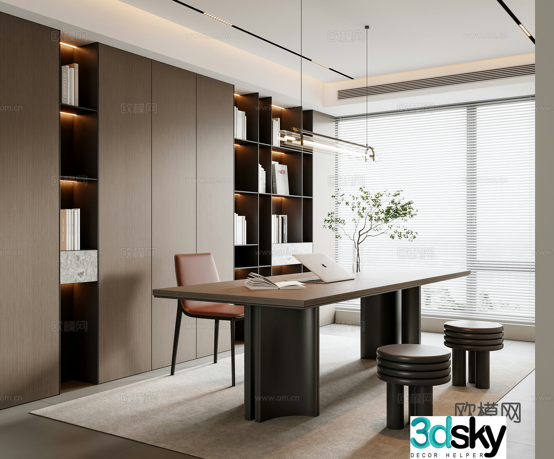 Italian study 3D model