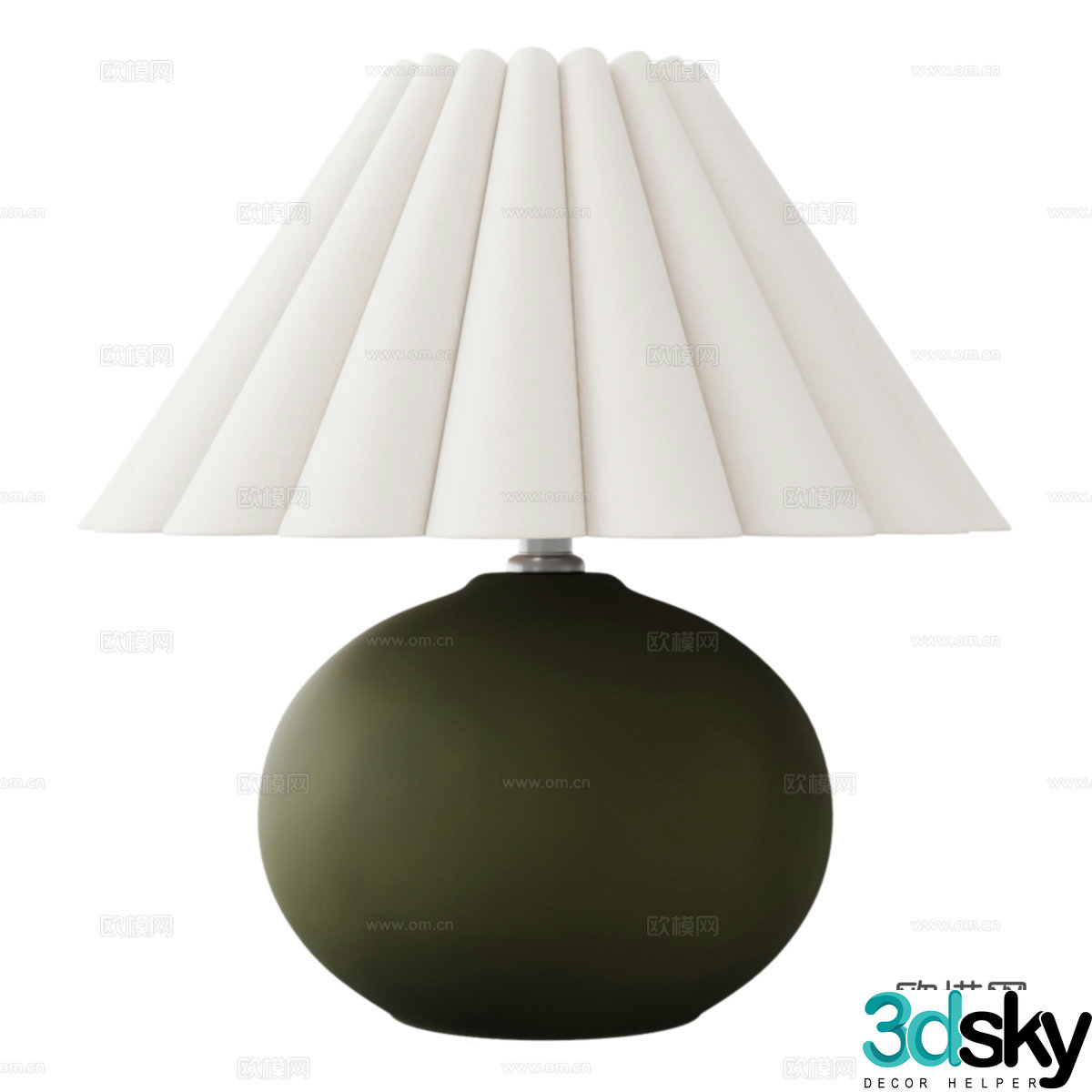 Chinese table lamp medieval table lamp ceramic table lamp paper table lamp decorative table lamp artistic table lamp 3D model