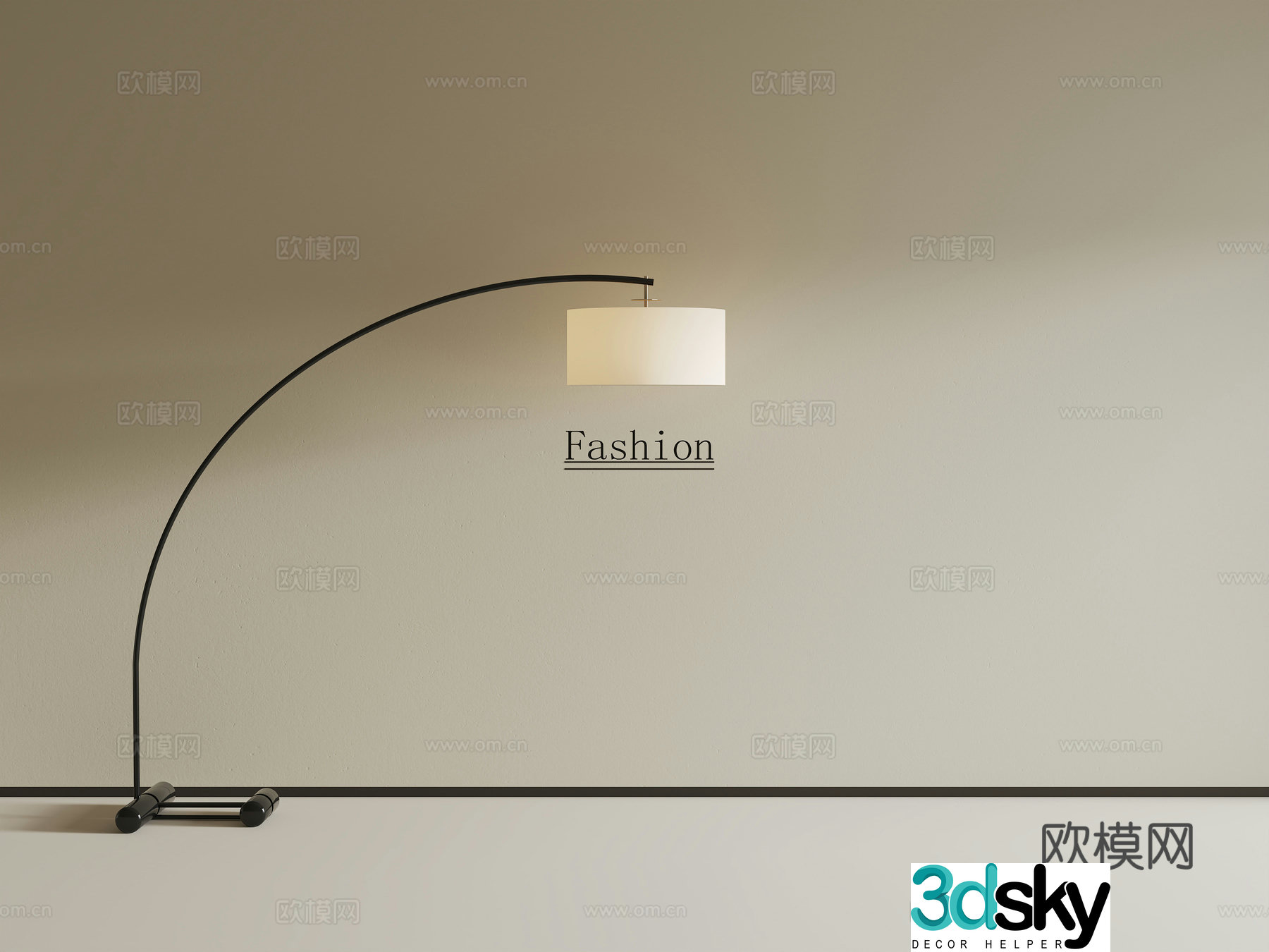 Modern Italian floor lamp Fishing lamp Floor lamp Minimalist floor lamp Simple floor lamp Simple floor lamp 3D model