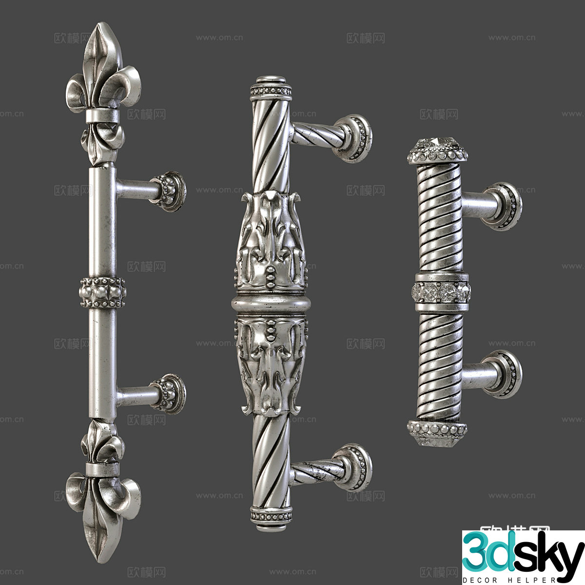 Door handle 3d model