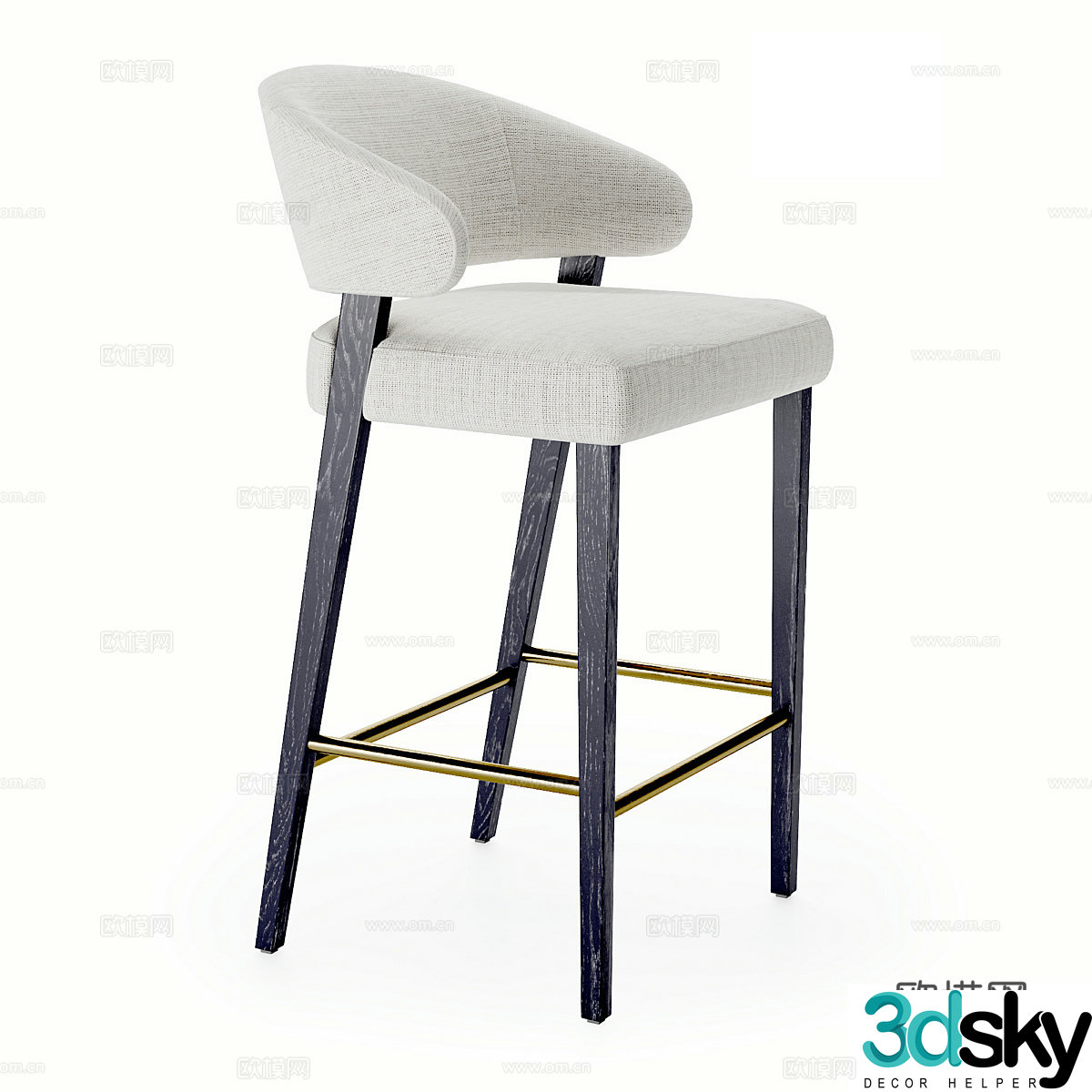 Bar chair 3d model