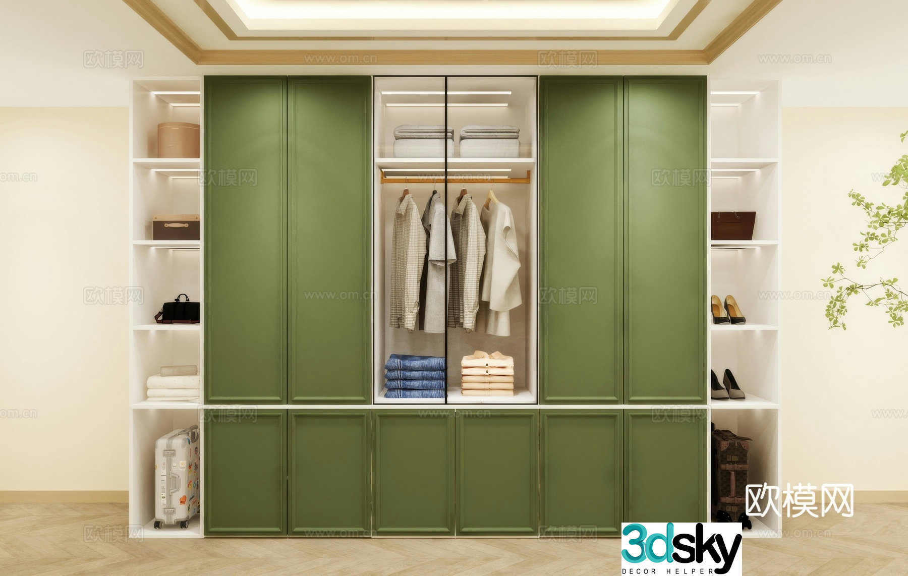 Wardrobe design Wardrobe renderings Wardrobe wardrobe design Wardrobe cabinet 3d model