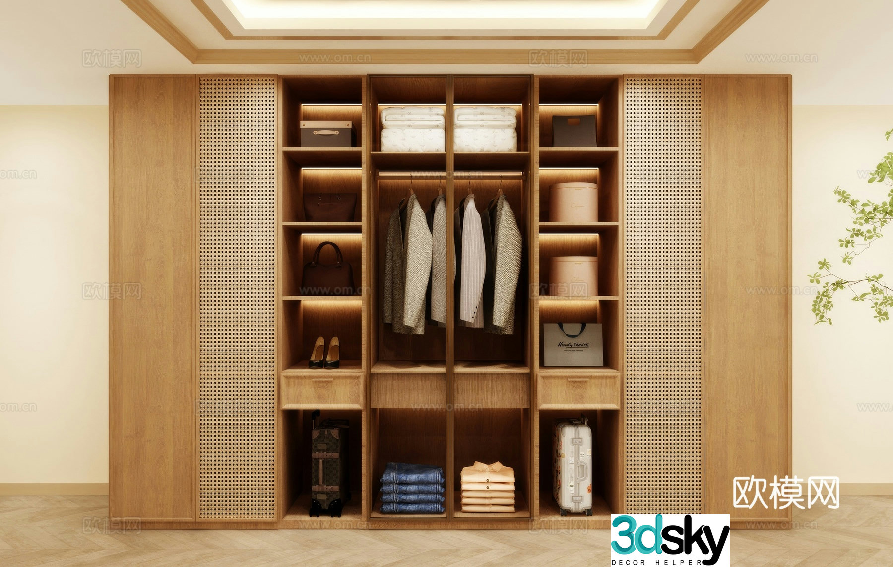 Wardrobe design Wardrobe renderings Wardrobe wardrobe design Wardrobe cabinet 3d model