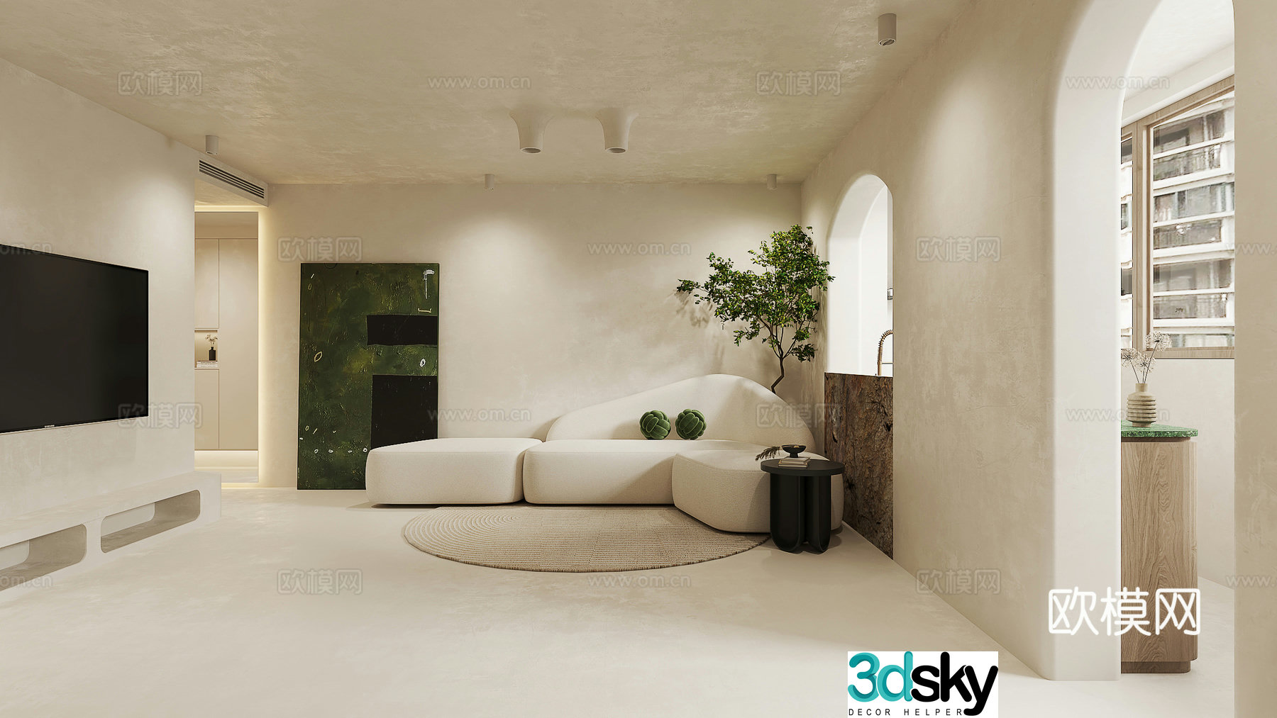 Wasabi LOFT Living and Restaurant 3D Model