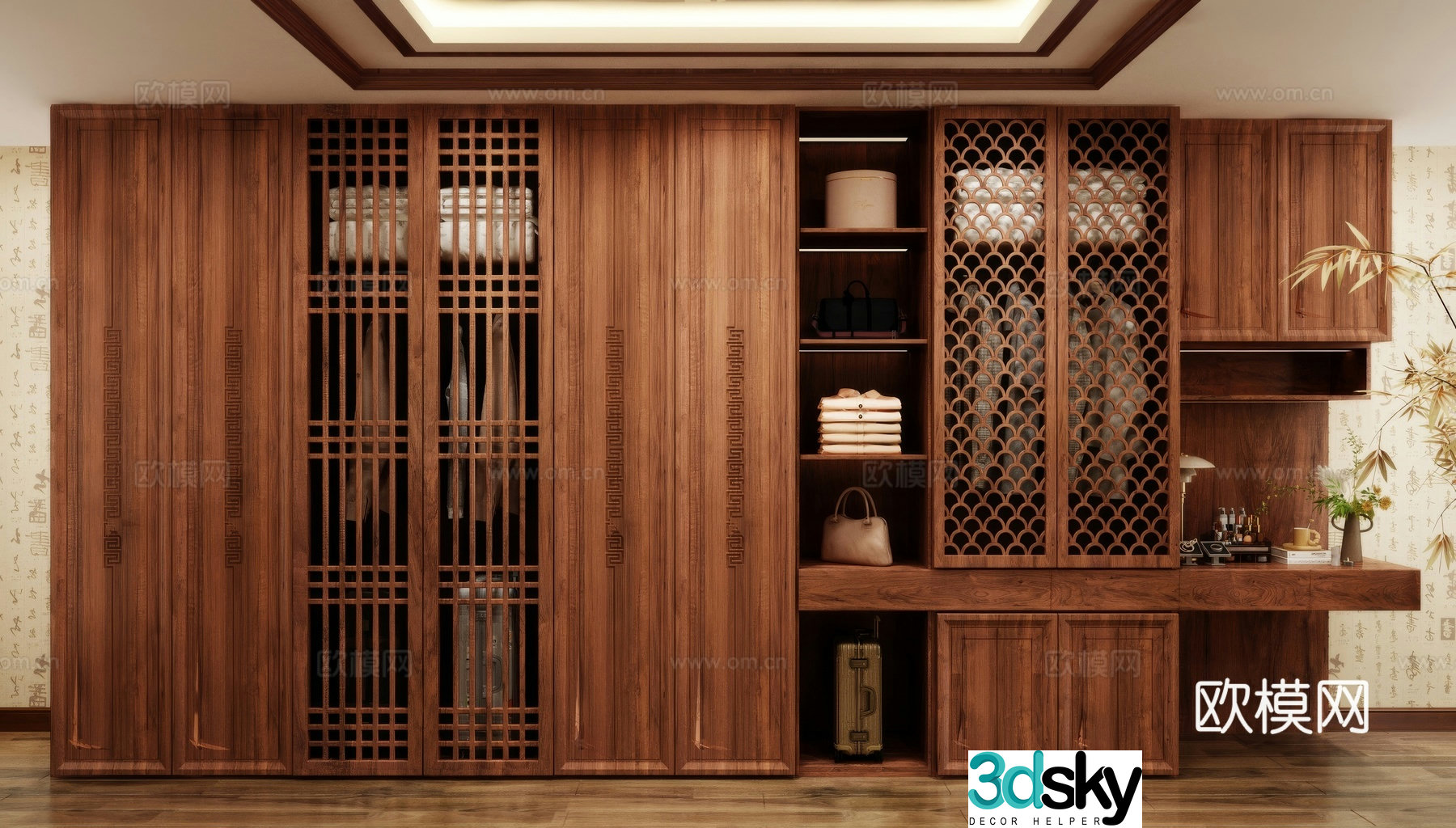 Wardrobe design Wardrobe renderings Wardrobe wardrobe design Wardrobe cabinet 3d model