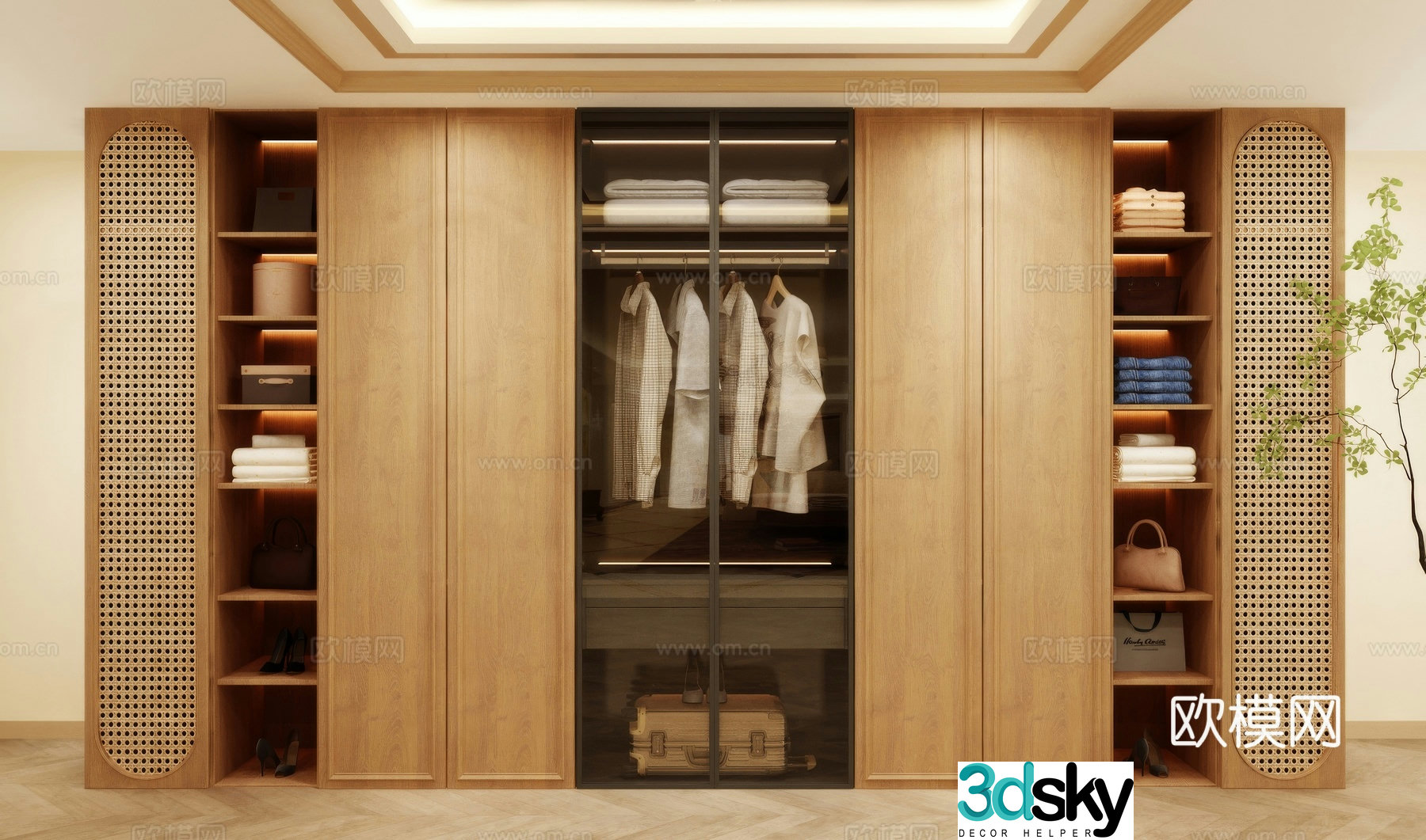 Wardrobe design Wardrobe renderings Wardrobe wardrobe design Wardrobe cabinet 3d model